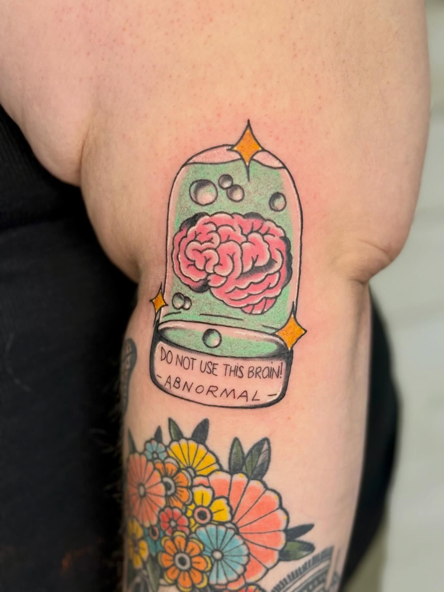 Tattoo by @muridiana — american_traditional, dotwork