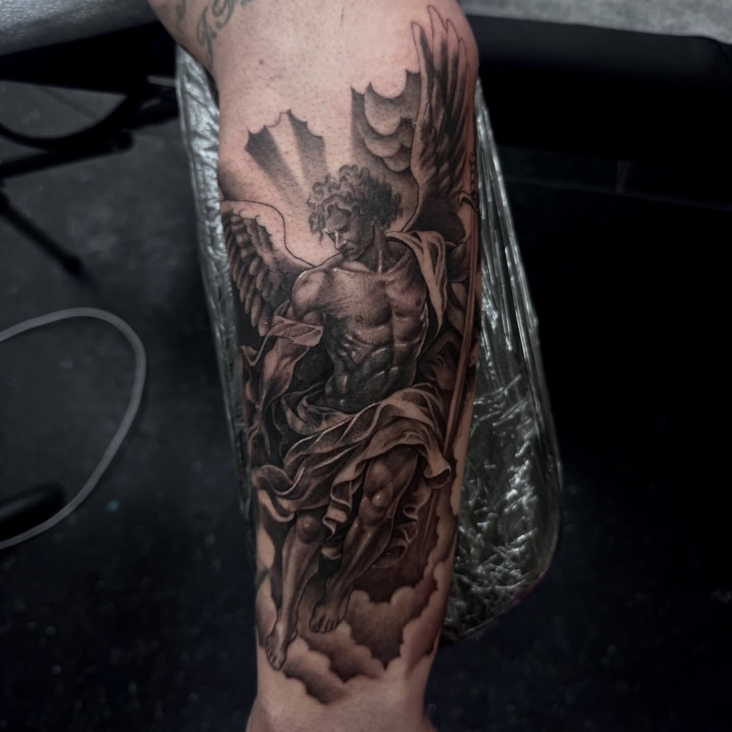 Tattoo by @zelik.w — black_and_grey, realism