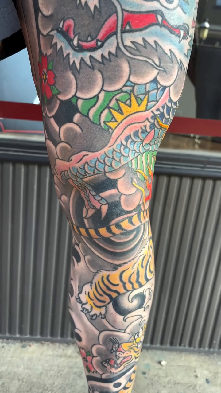 Tattoo by @jeffslacktattoo — japanese_irezumi