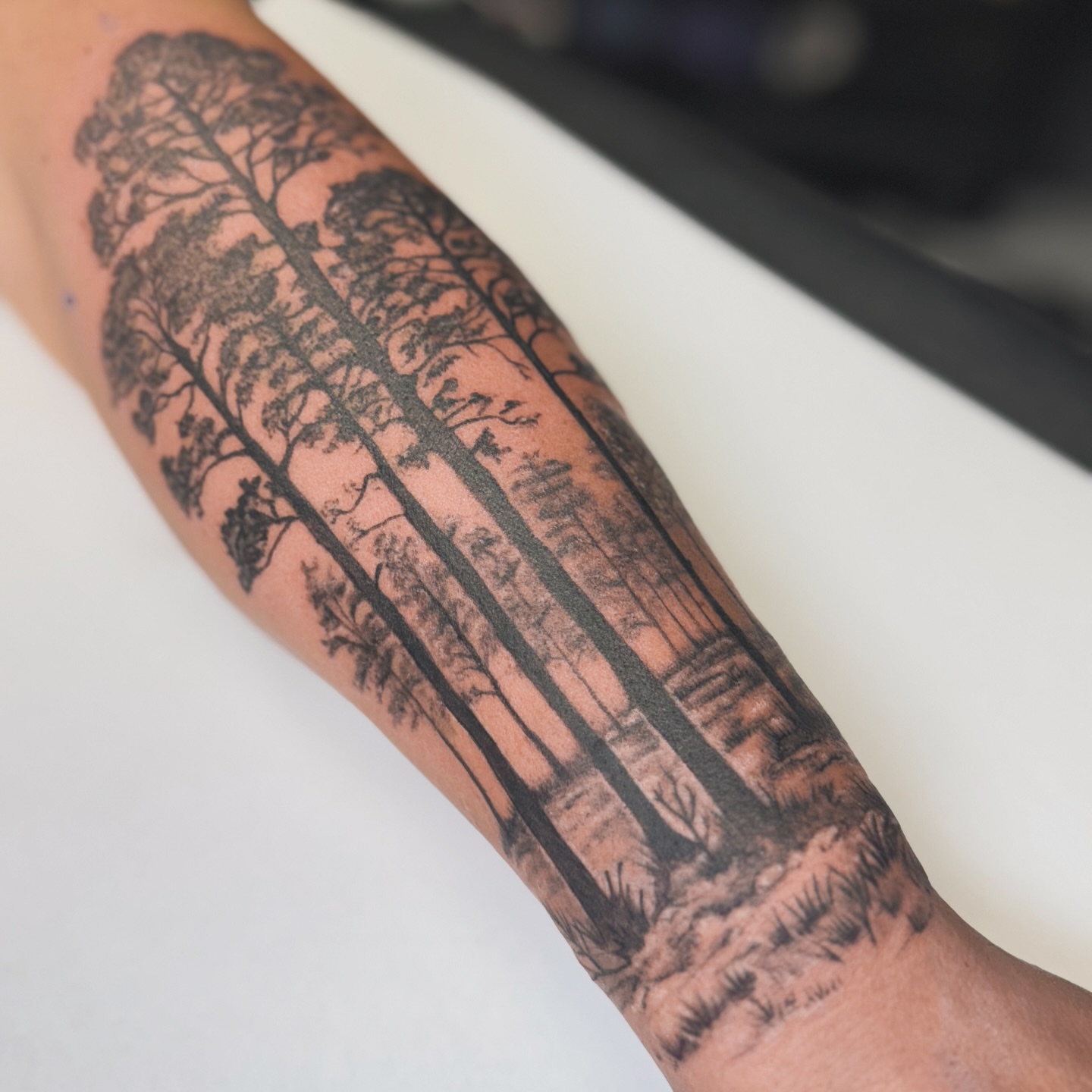Tattoo by @ajollytattoo — black_and_grey