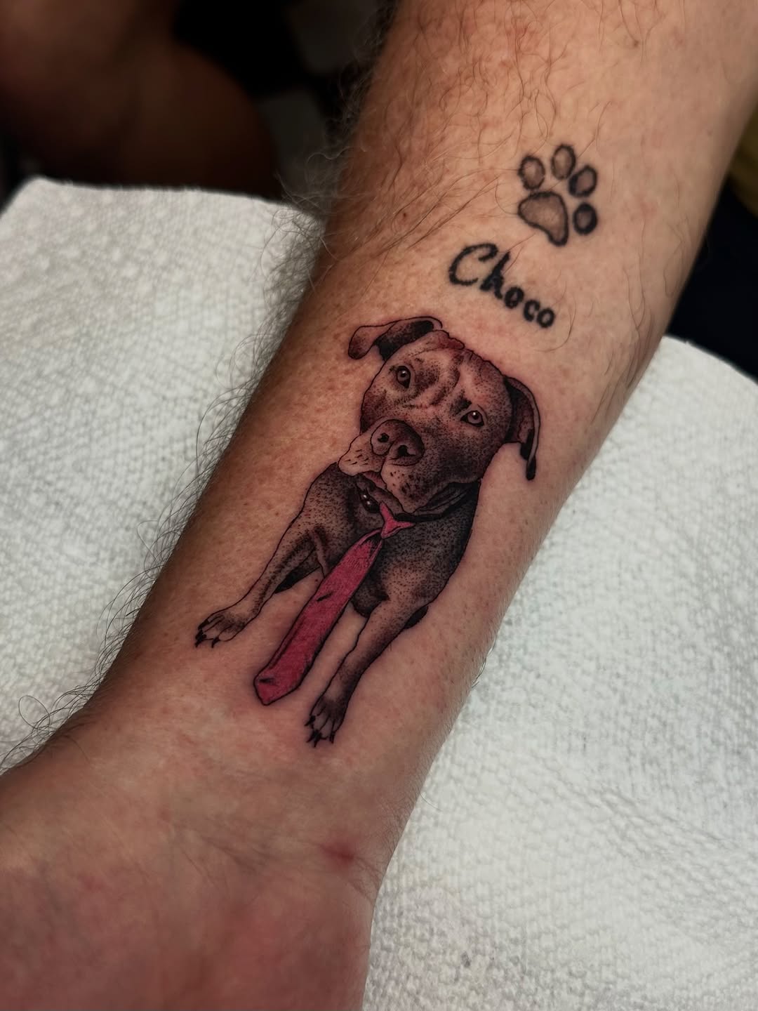 Tattoo by @matthewthomastattoo — realism, black_and_grey