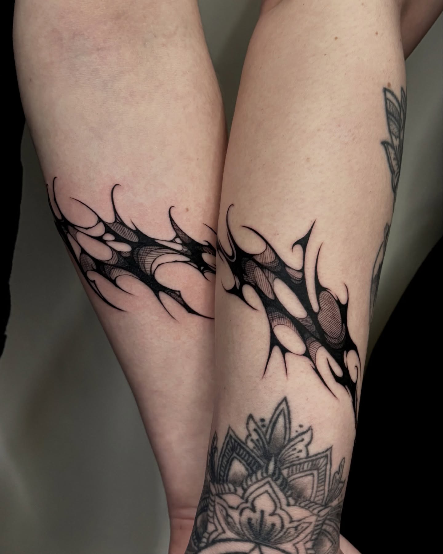 Tattoo by @codeblackink โ tribal