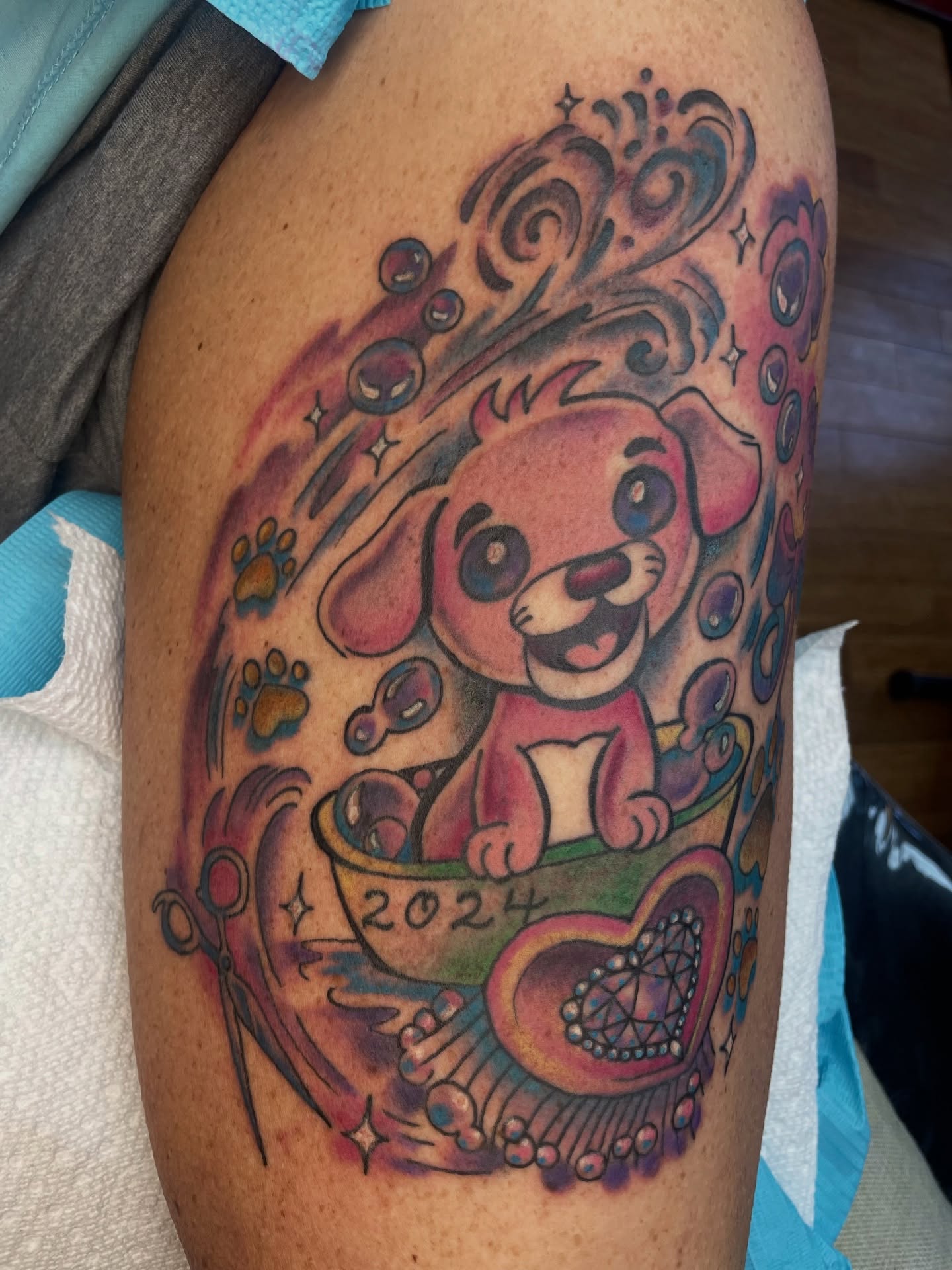 Tattoo by @strangebrewtattoo — new_school, illustrative