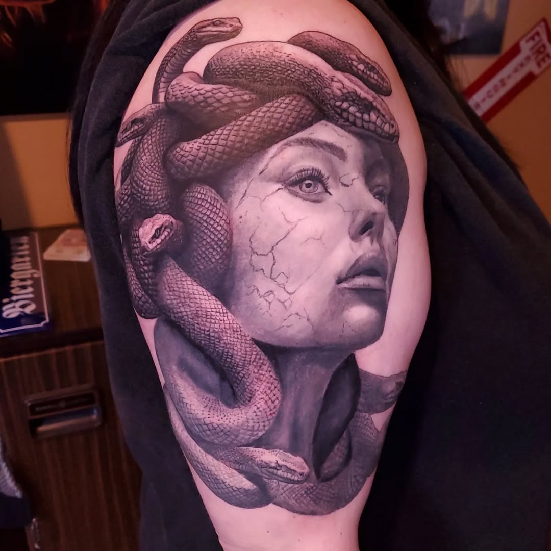 Tattoo work at Seattle Tattoo Expo 2026