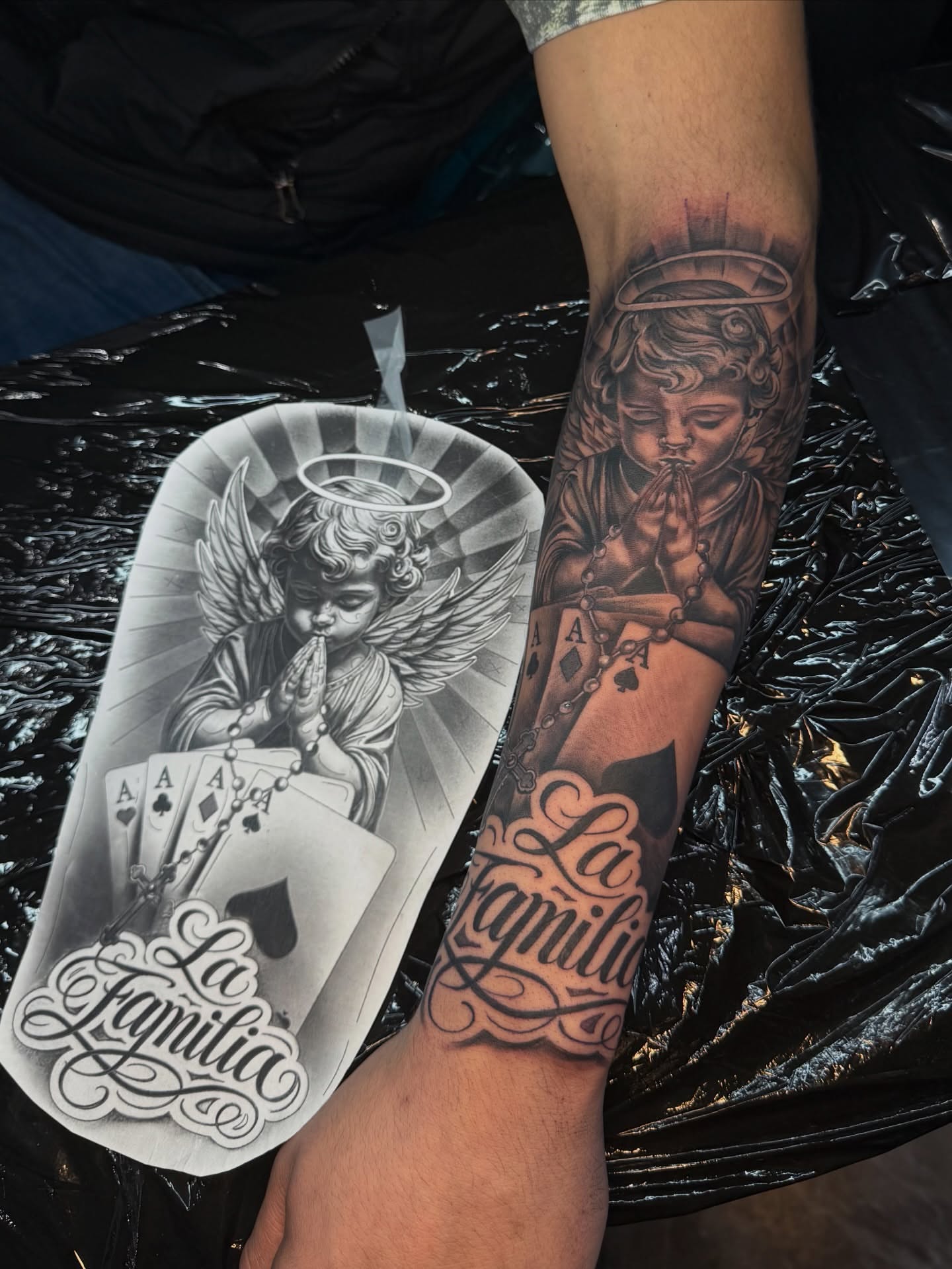 Tattoo by @chaparroinks — black_and_grey, realism