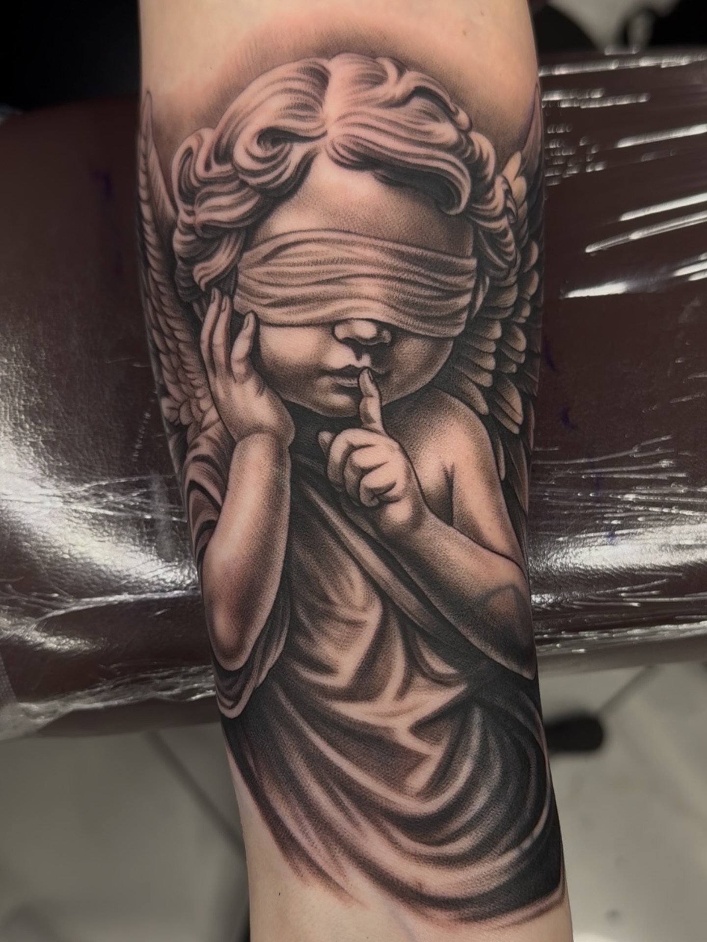 Tattoo by @tattoosbysergiomendez — realism, black_and_grey