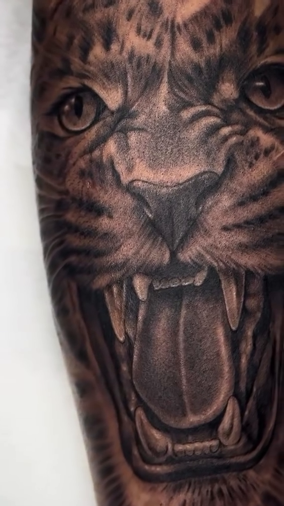 Tattoo by @ragingmaddie — realism, black_and_grey
