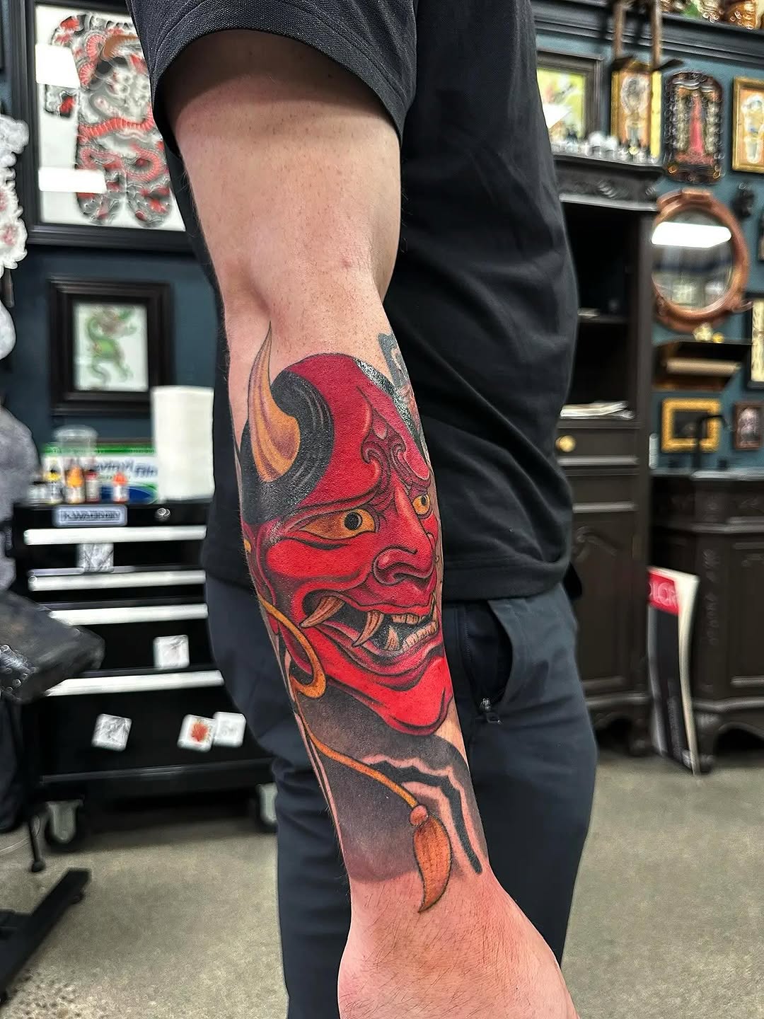 Tattoo by @shawn_tattoo — japanese_irezumi, black_and_grey