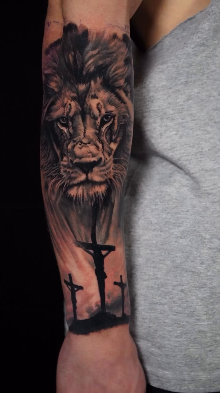 Tattoo by @timmy.grounds — realism, black_and_grey
