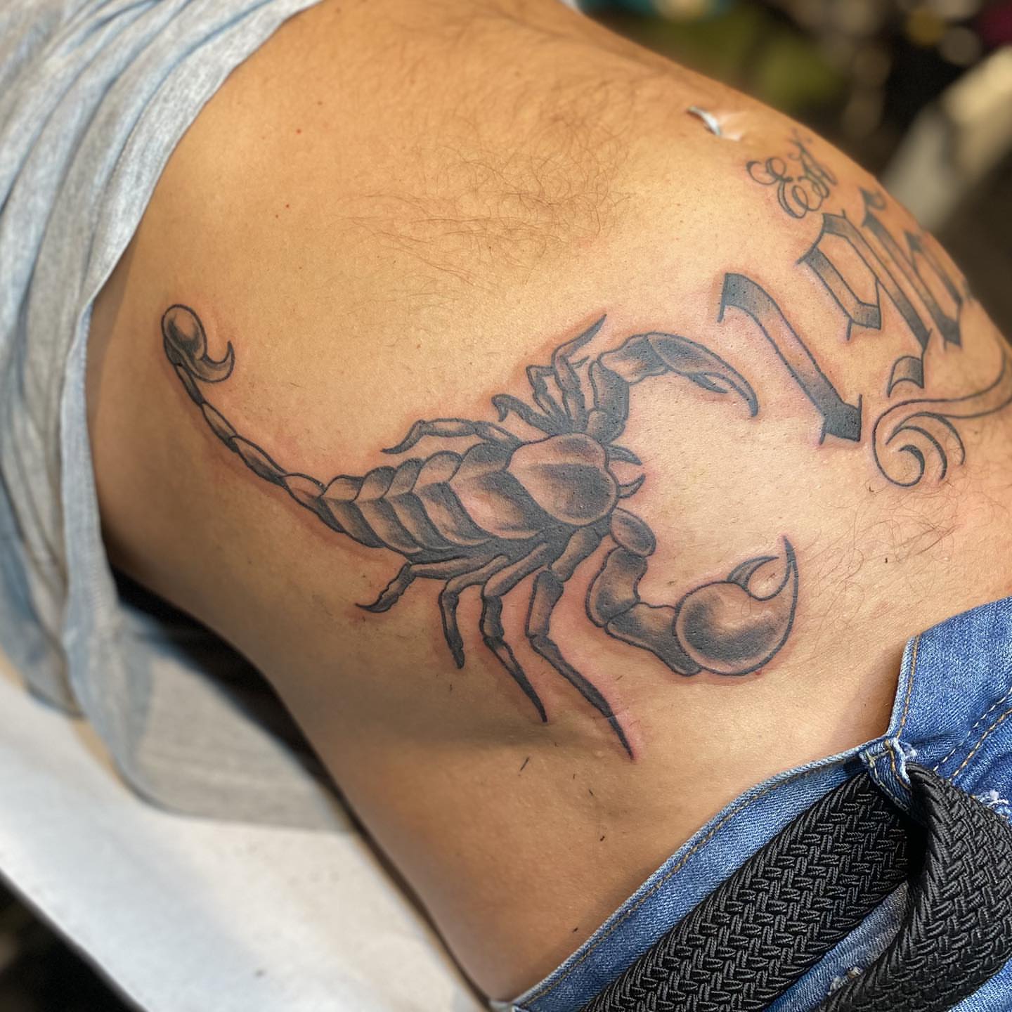 Tattoo by @carafrankenstein — black_and_grey
