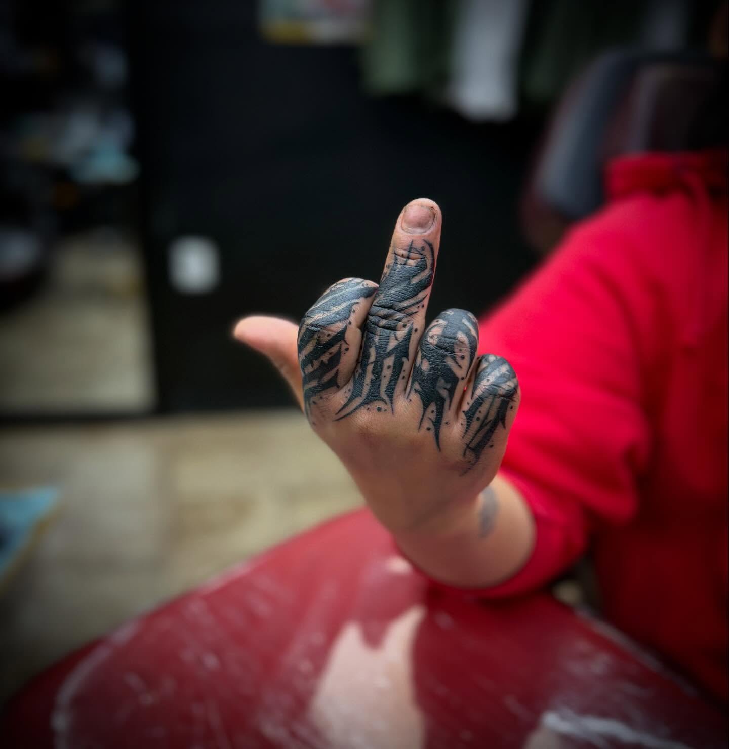 Tattoo by @ziptattoo — dotwork