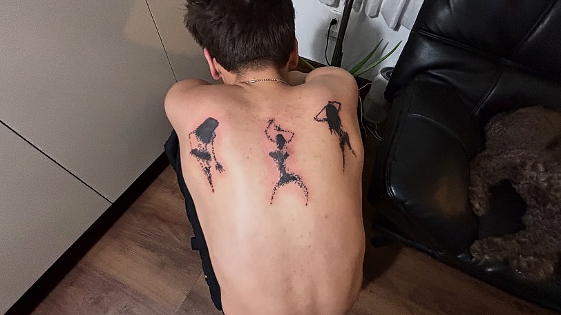Tattoo by @eeelleventh — dotwork