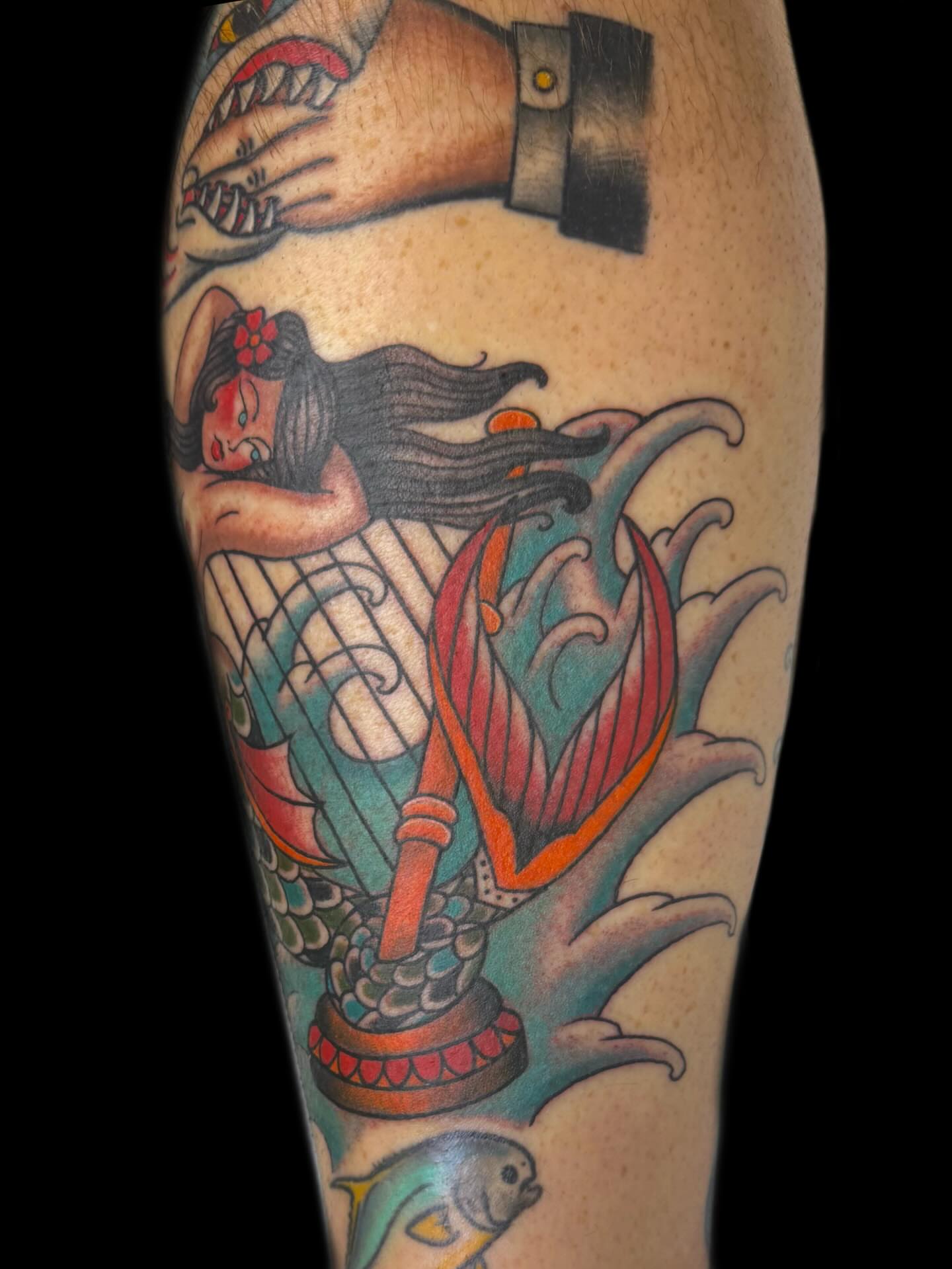 Tattoo by @meghanschader โ american_traditional