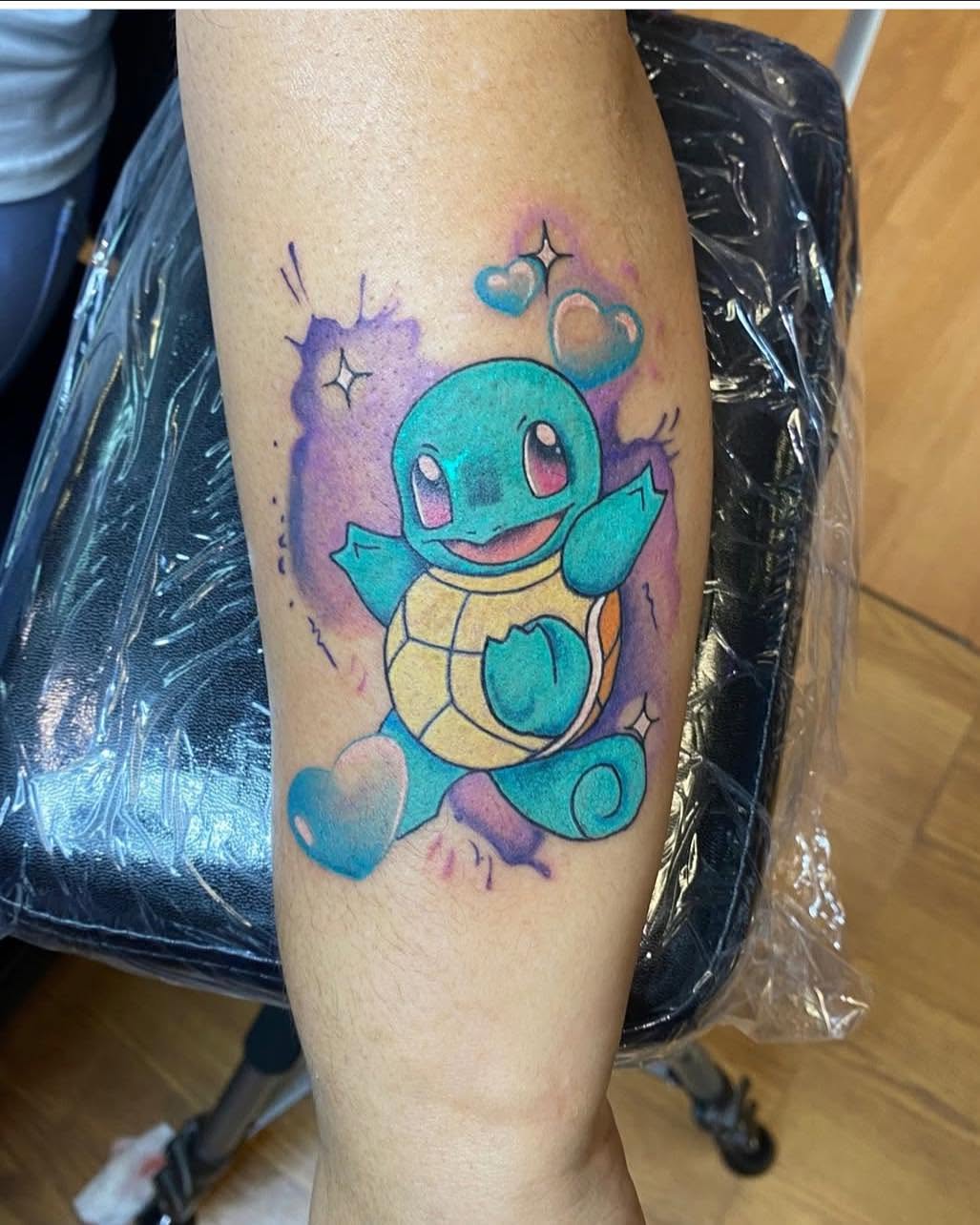 Tattoo by @underground_artcollective — watercolor