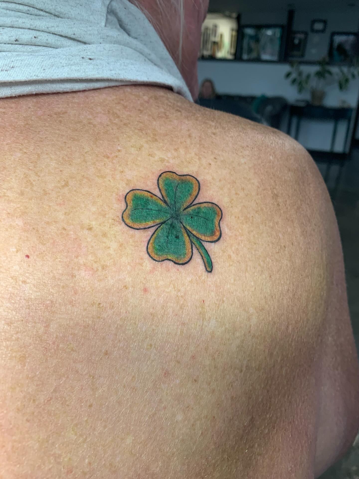 Tattoo by @drowsytattoos — dotwork