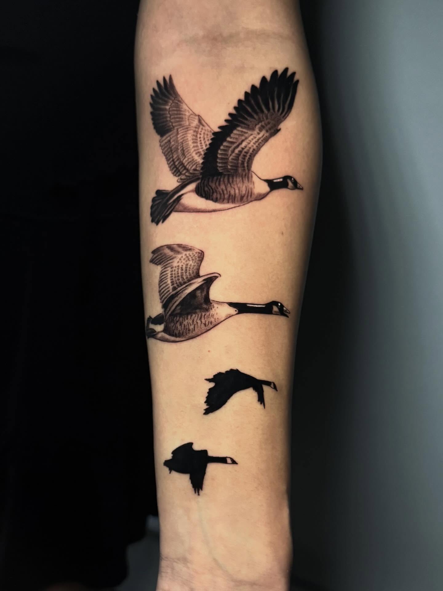 Tattoo by @keithgobleart — black_and_grey, realism
