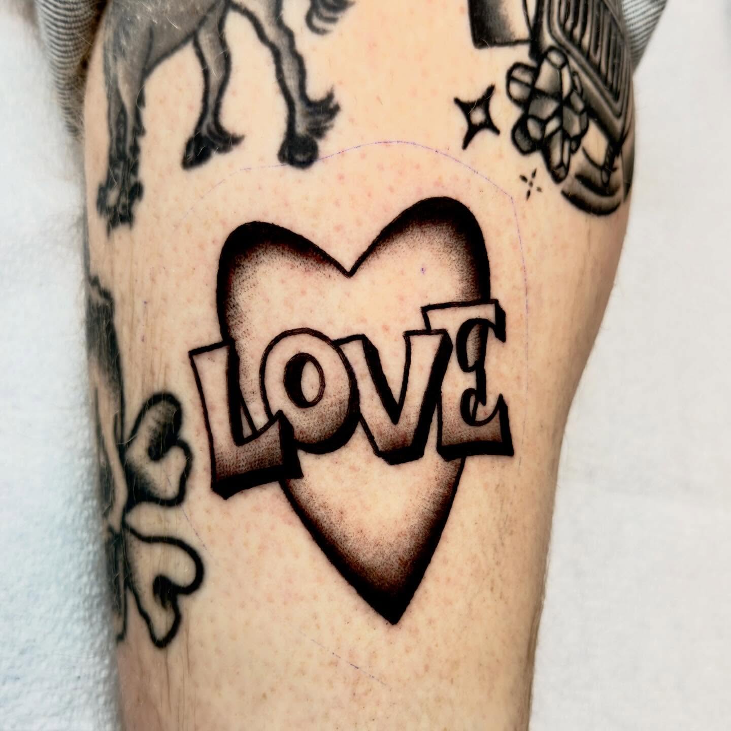 Tattoo by @sweetluketattoos — black_and_grey