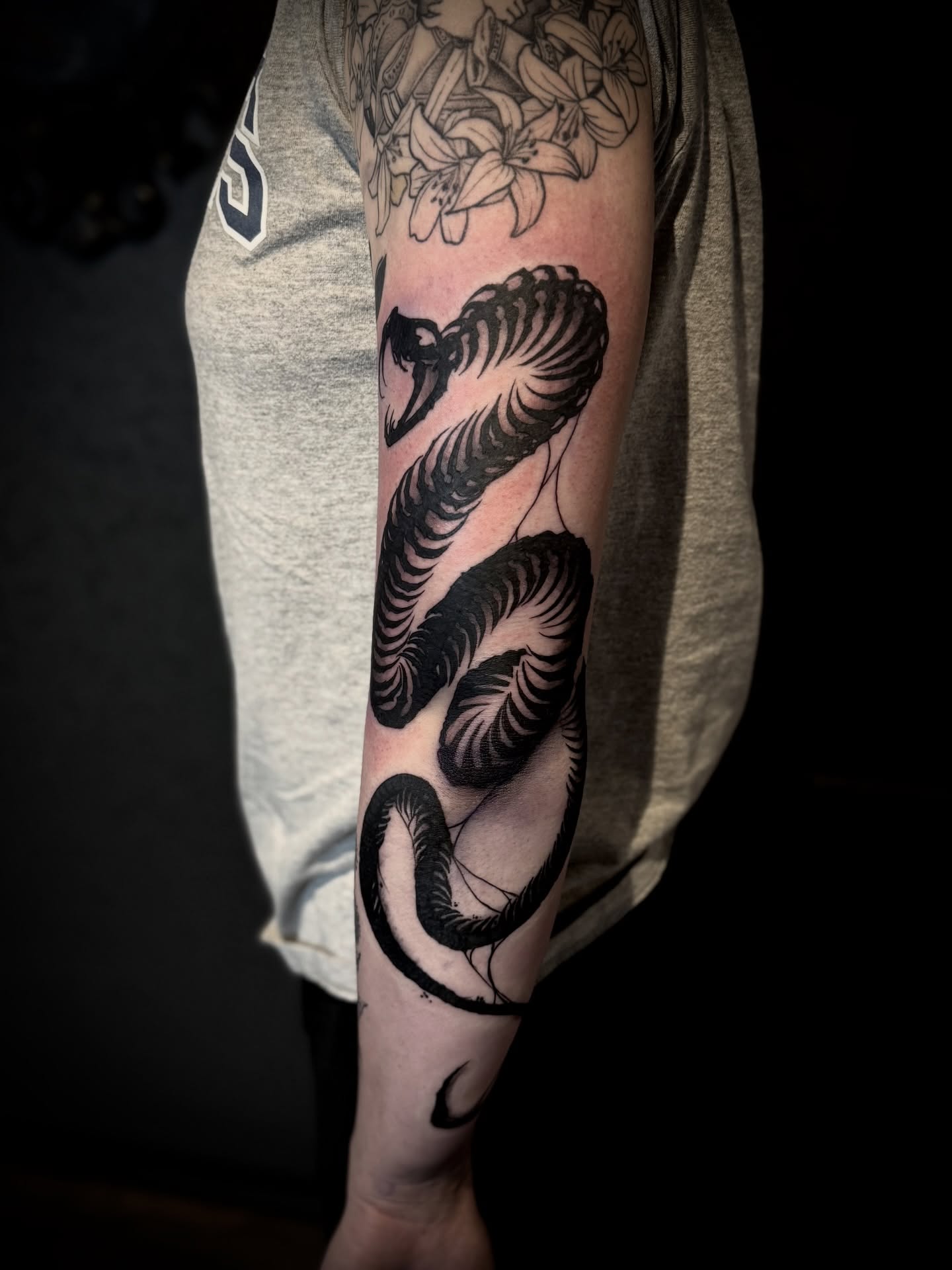 Tattoo by @blvckheart_ink — black_and_grey