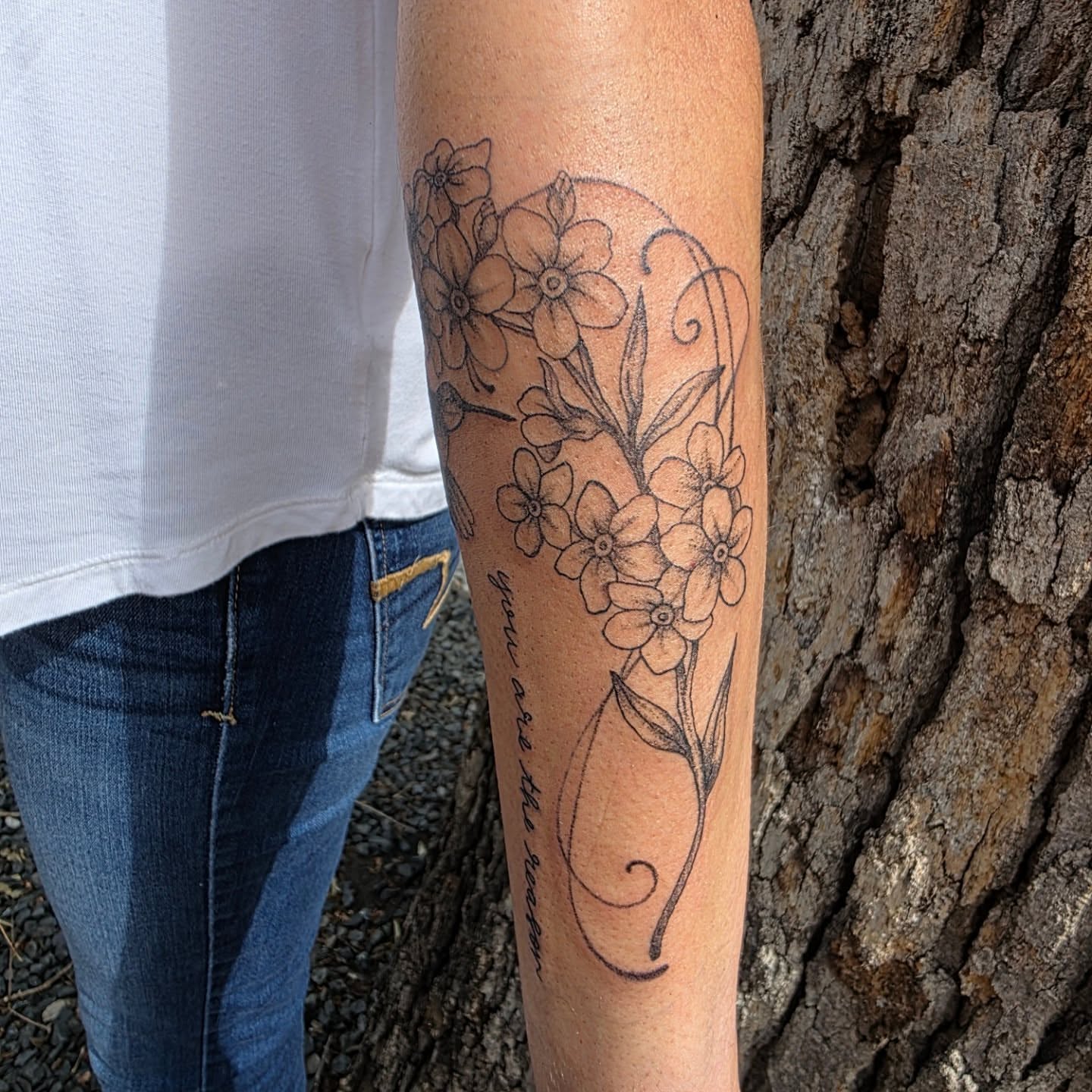 Tattoo by @junibugtat — black_and_grey