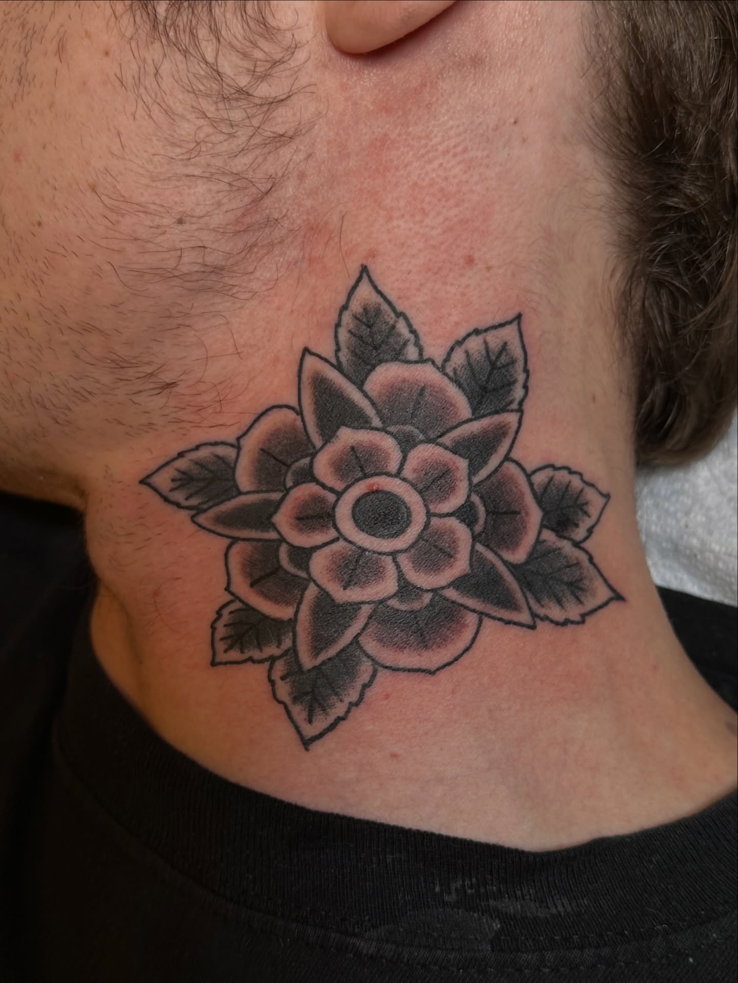 Tattoo by @danielskilltattoo — black_and_grey
