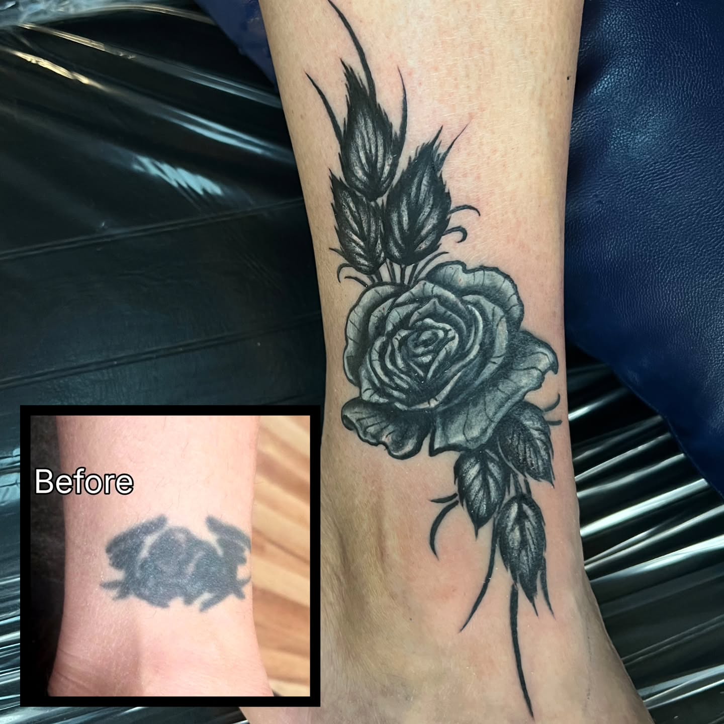 Tattoo by @inkbykyledunbar — black_and_grey