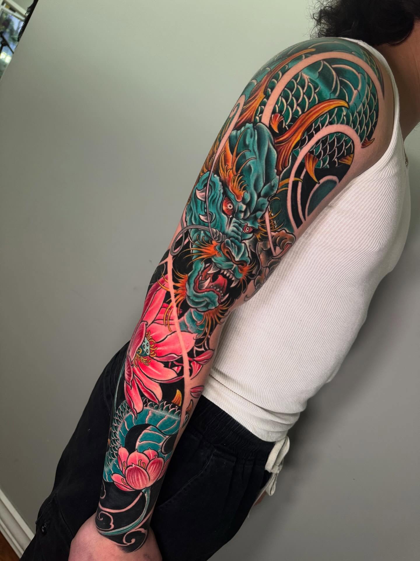 Tattoo by @suicidaink.tattoo โ japanese_irezumi