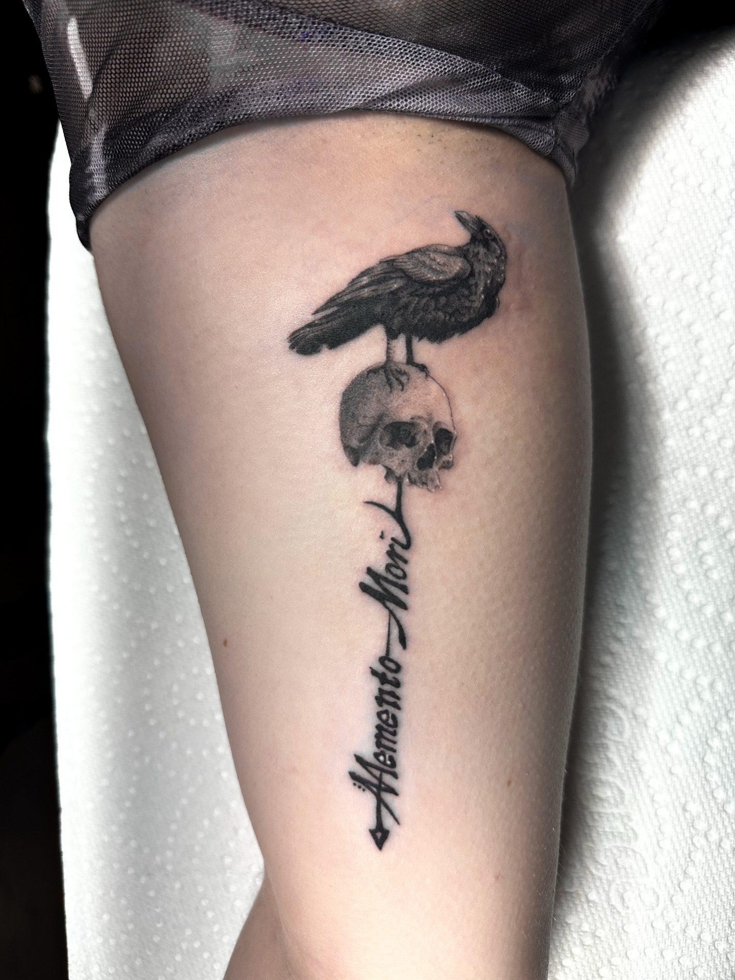Tattoo by @lunatik_ttt — black_and_grey, realism