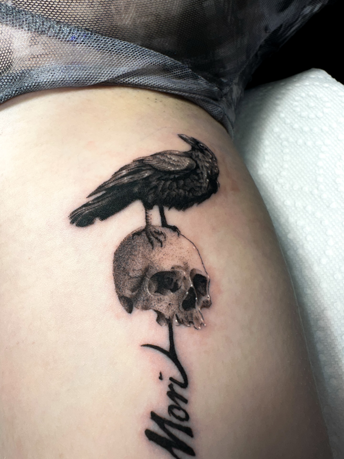 Tattoo by @lunatik_ttt — black_and_grey, realism