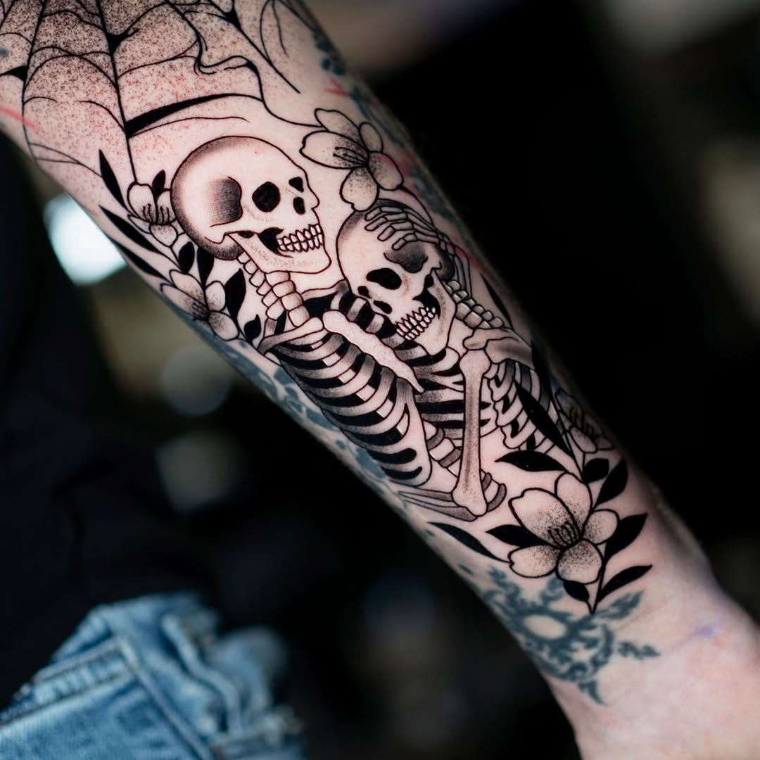 Tattoo by @inkdrunkjorden โ black_and_grey, chicano
