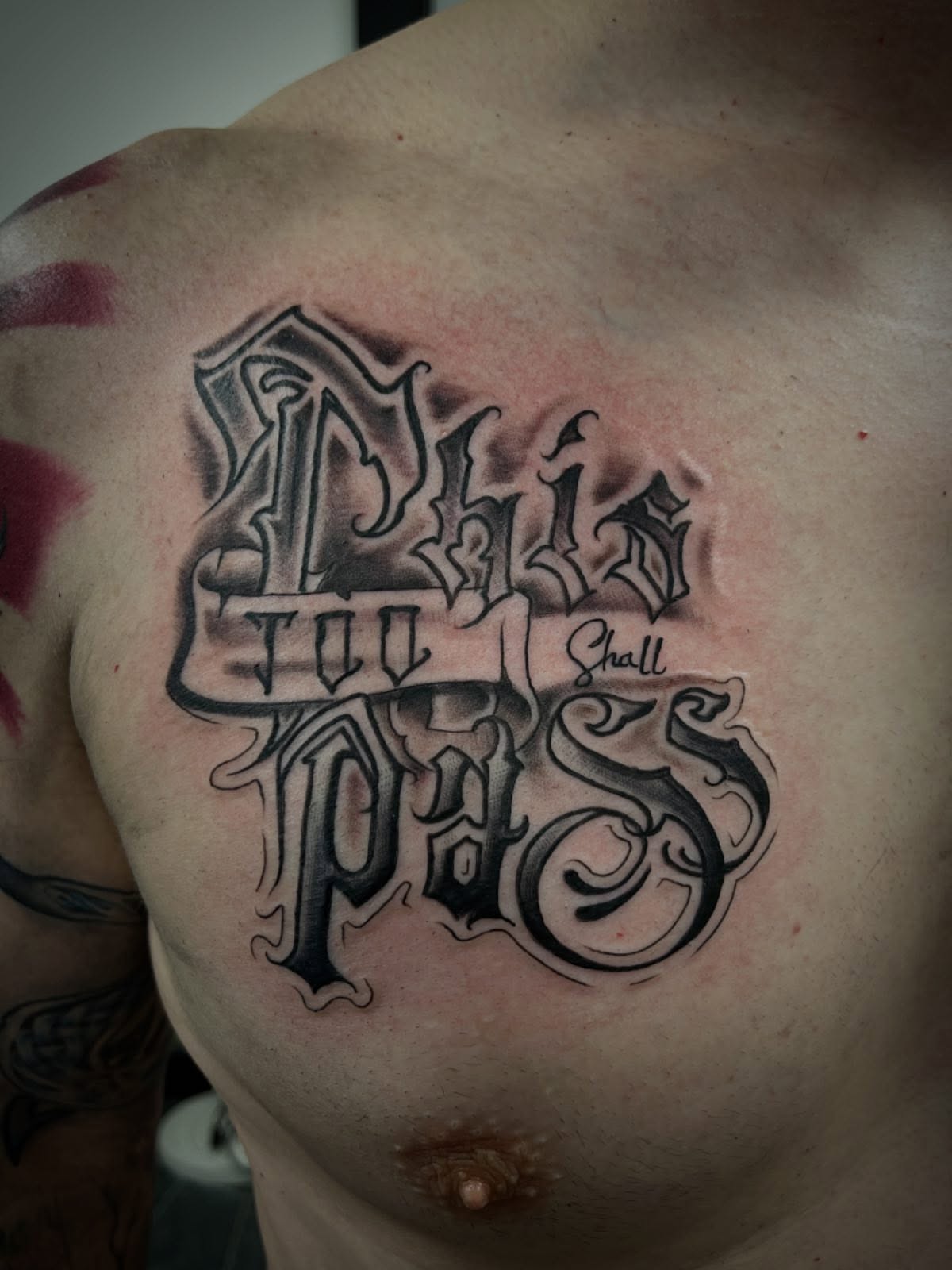 Tattoo by @3rdeyetattoo_artgallery — lettering_script