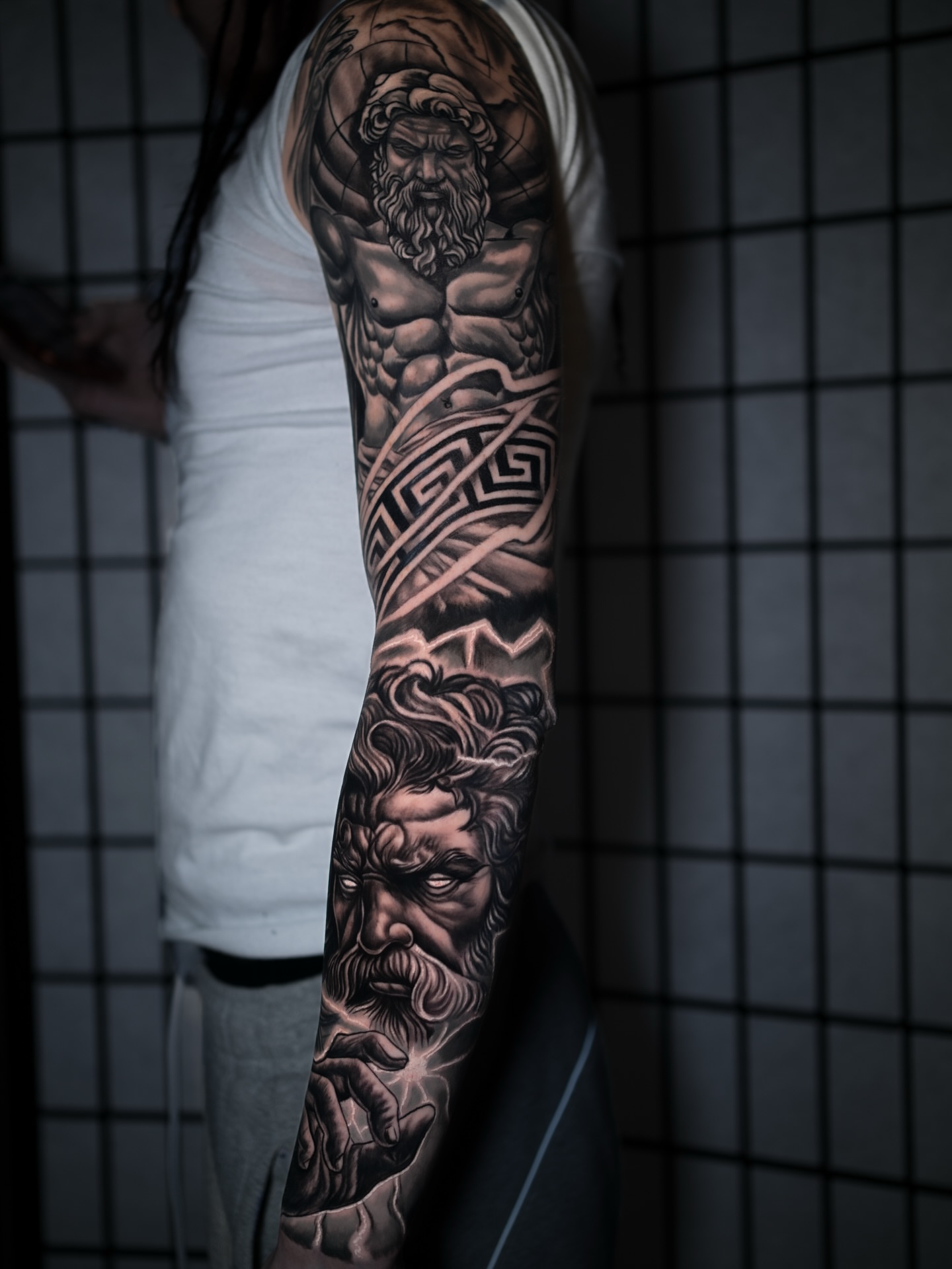 Tattoo by @juan_arias_art — black_and_grey, realism