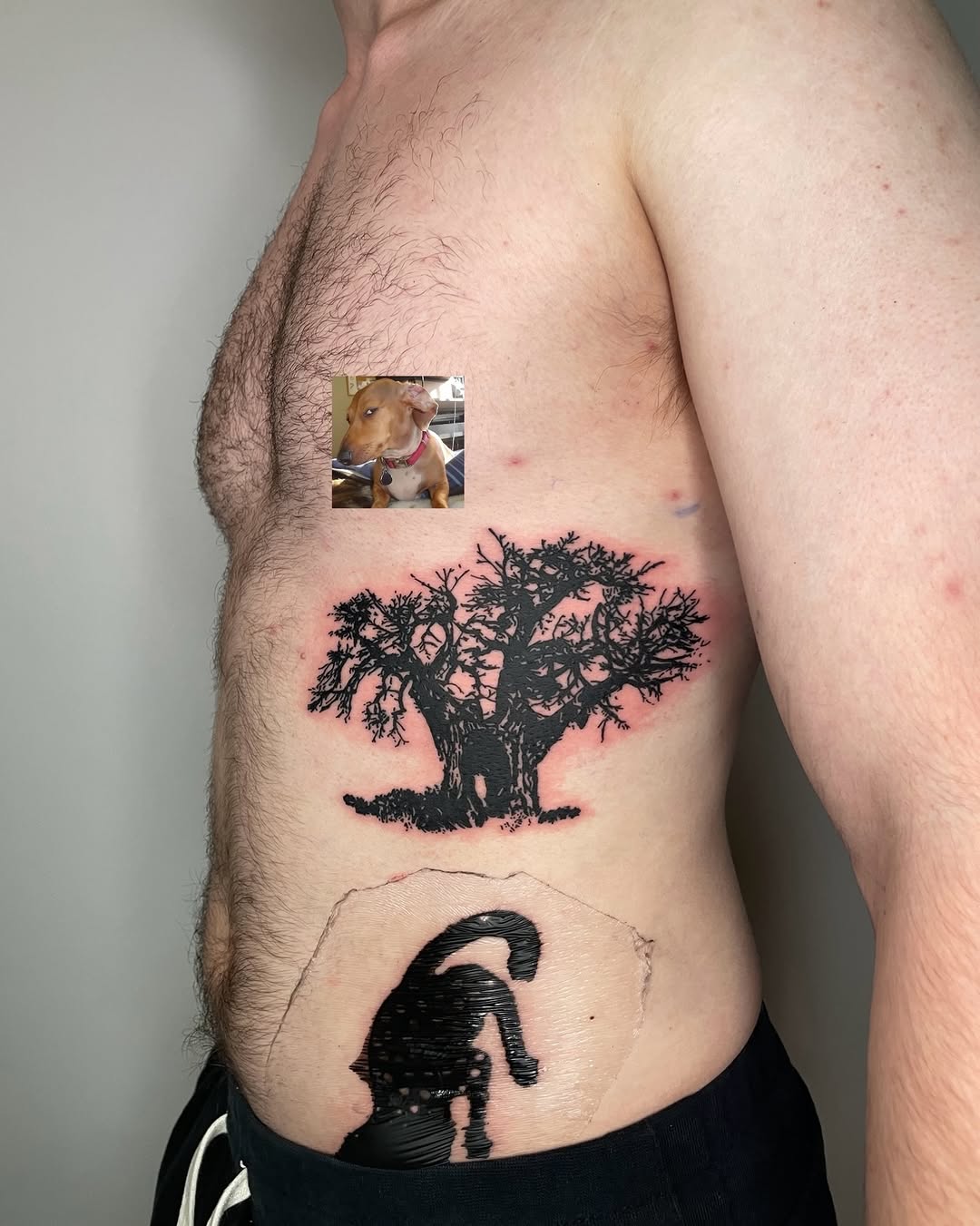 Tattoo by @telephonepole2 — blackwork