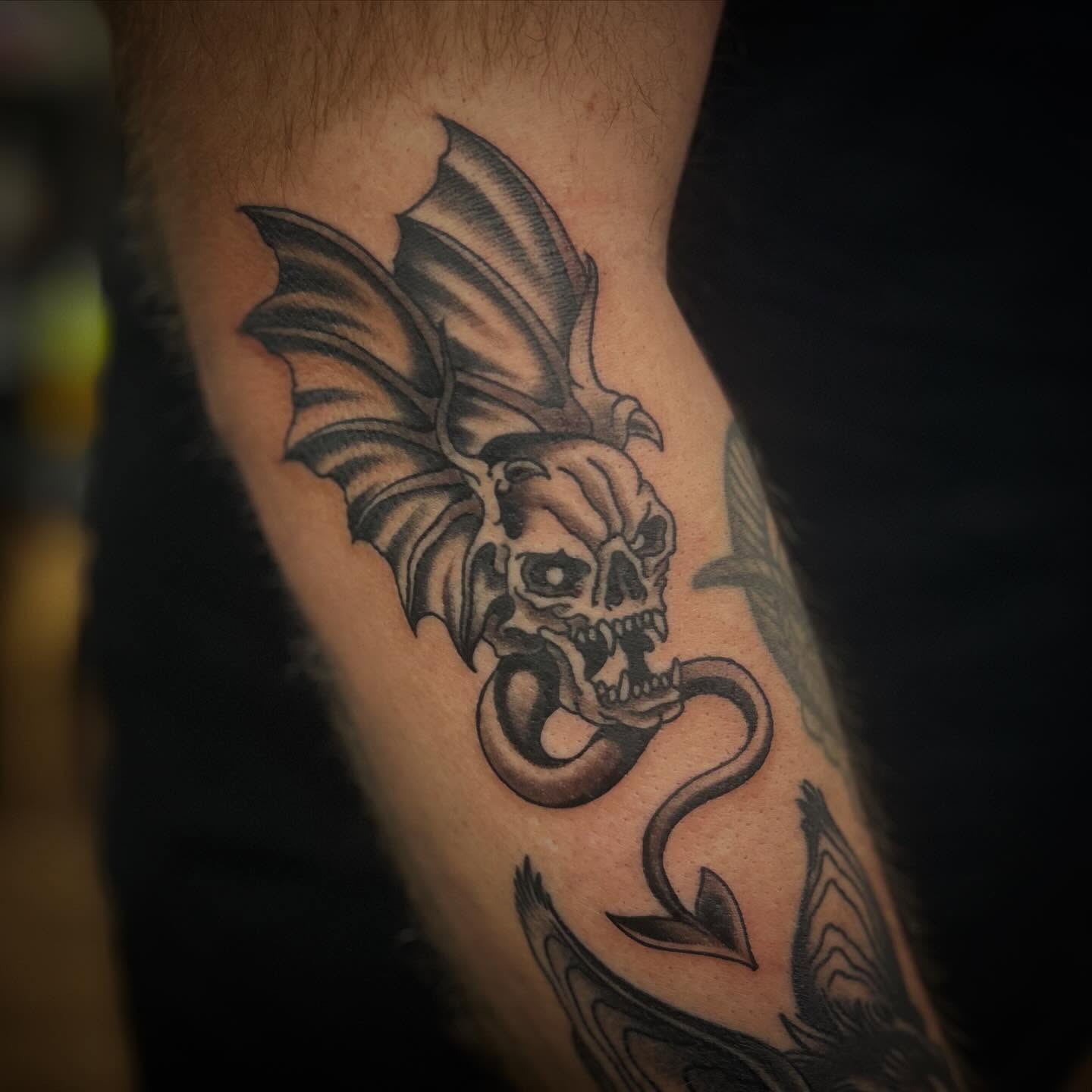 Tattoo by @mountains_of_flesh — black_and_grey