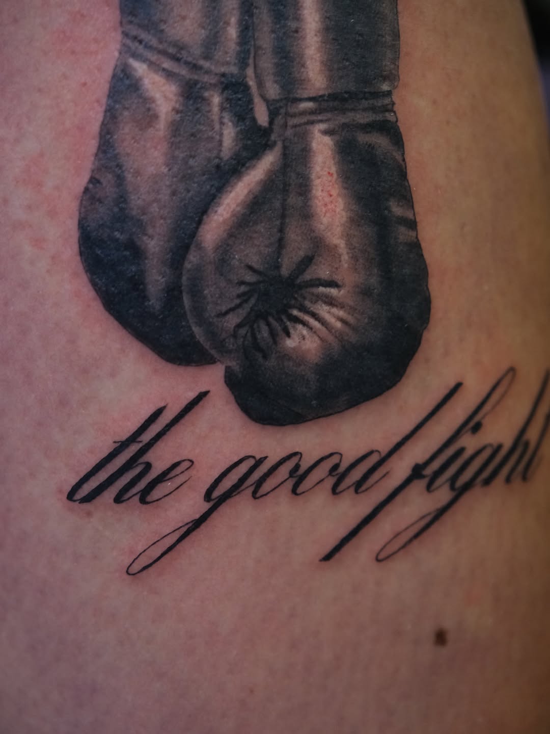 Tattoo by @kianahopetattoo — realism, lettering_script