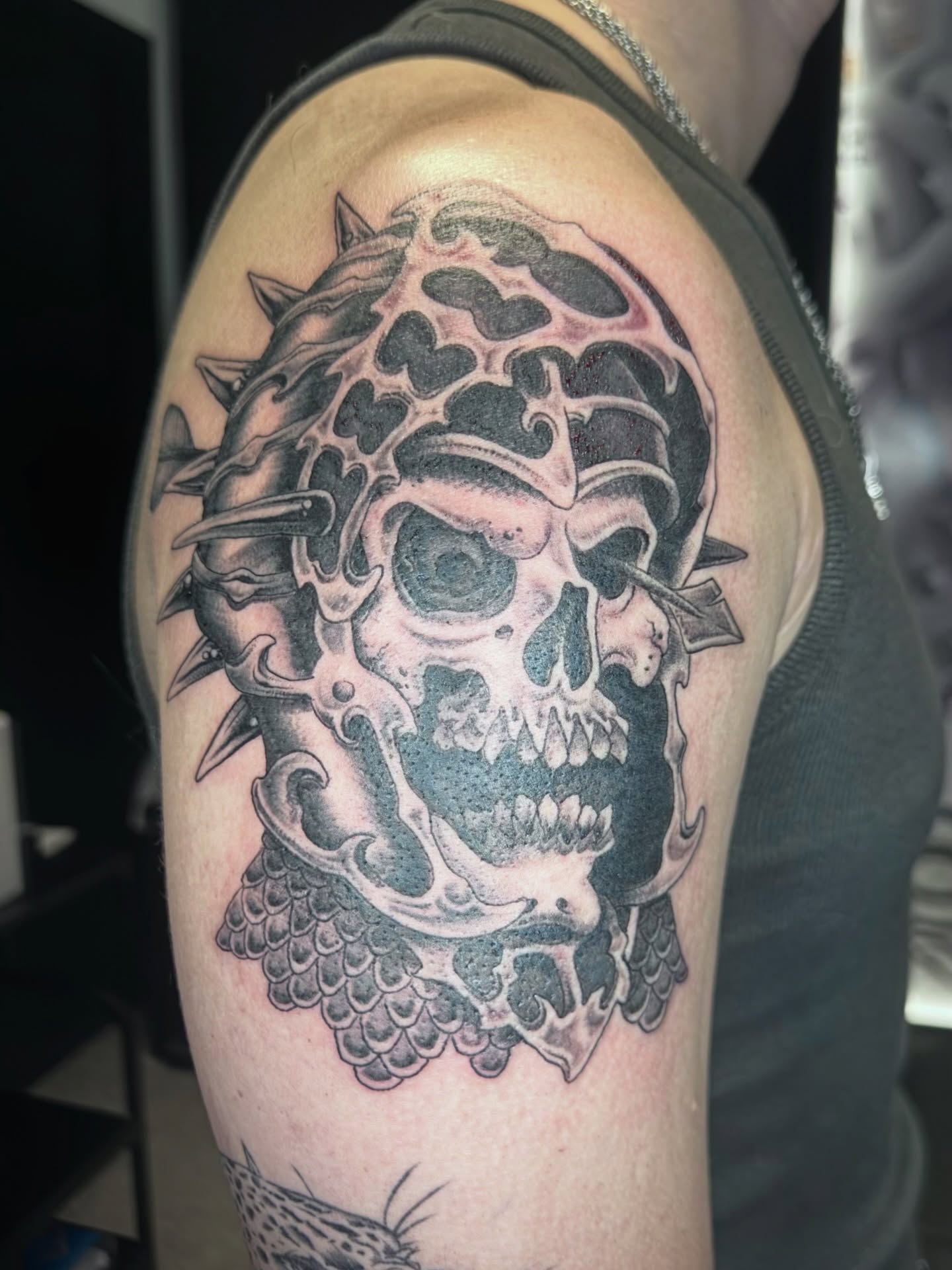 Tattoo by @seanrakos — black_and_grey, realism