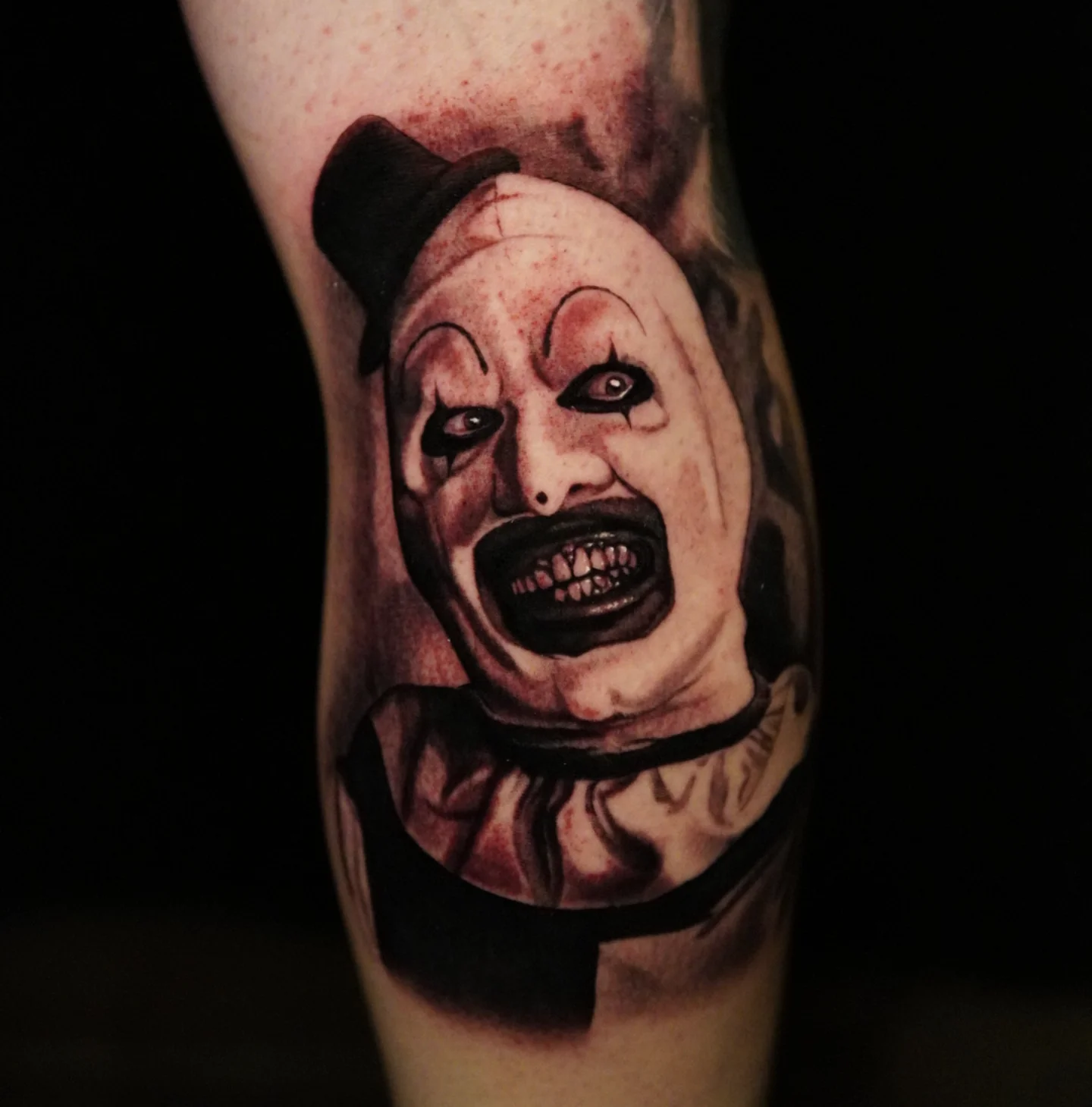 Tattoo by @alexpeatattoos — dark_realism