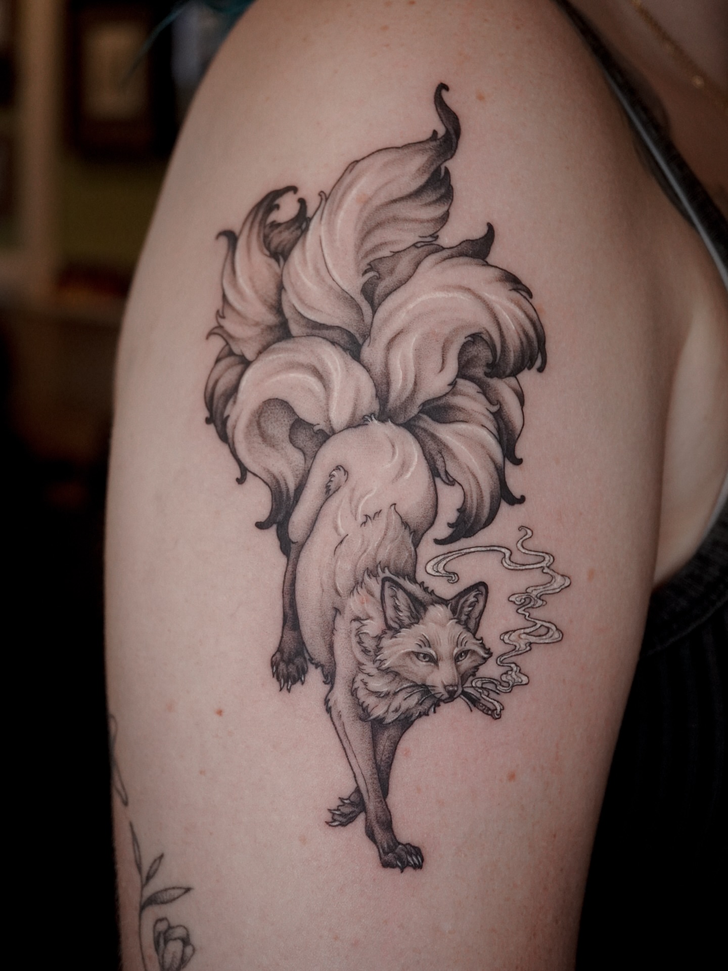 Tattoo by @153cm_tattoo — black_and_grey, realism