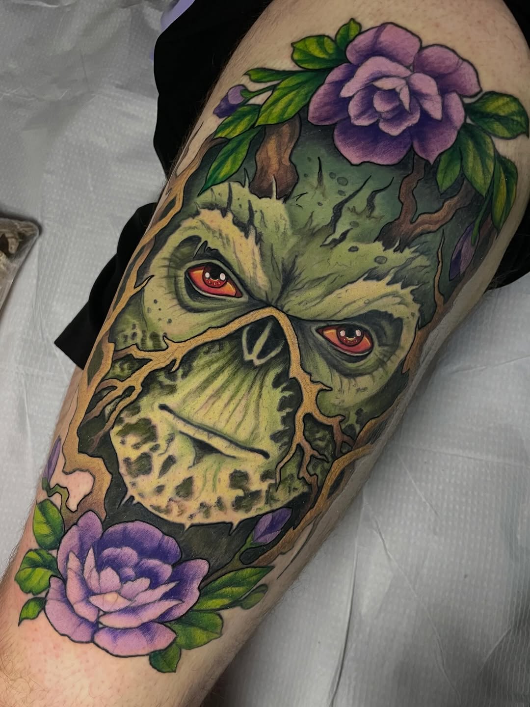 Tattoo by @leahmarietattoo — realism, neo_traditional