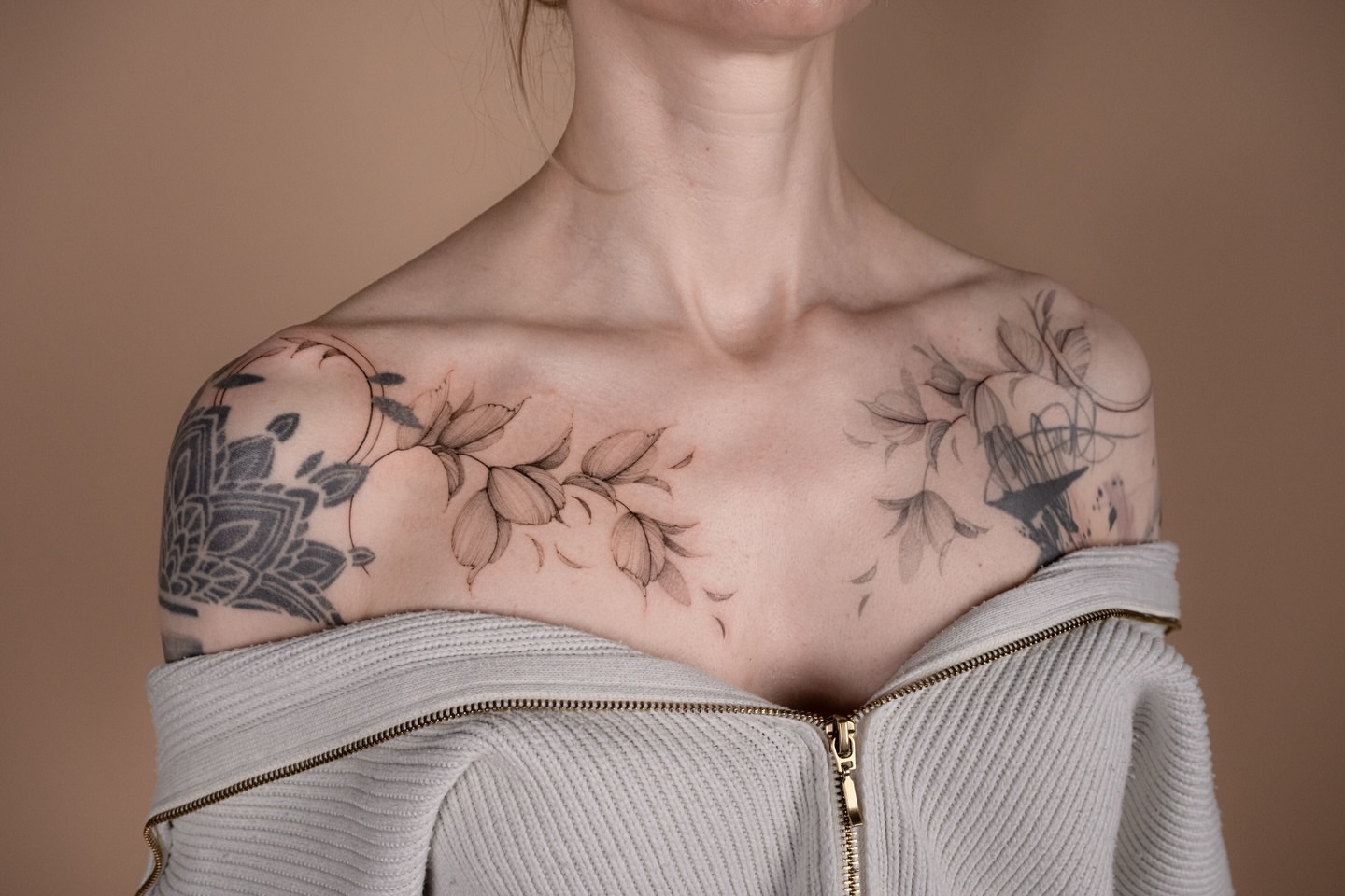 Tattoo by @lasstattoo — black_and_grey