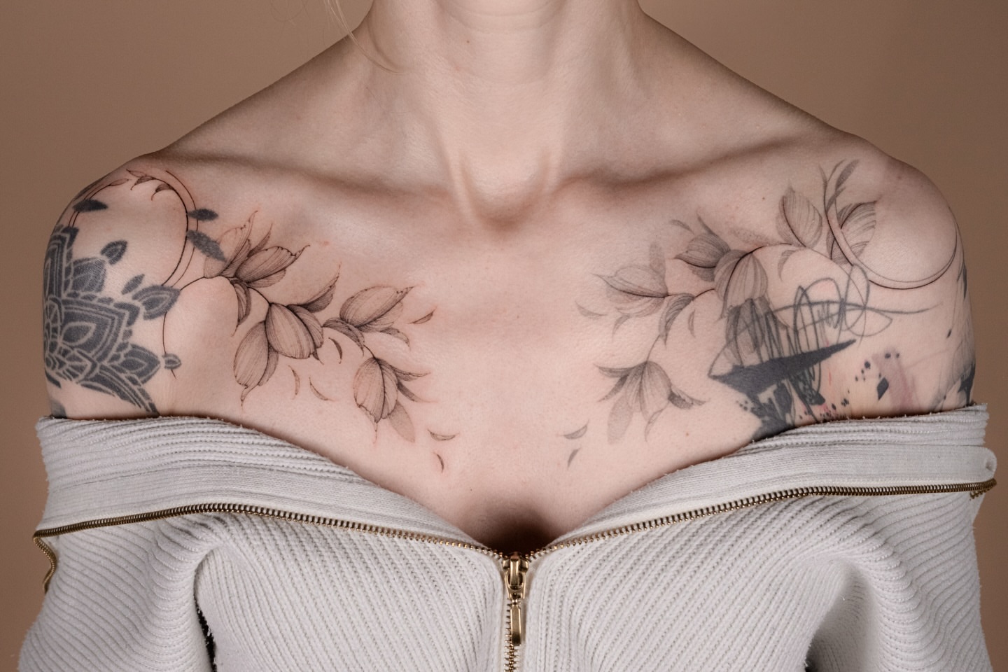 Tattoo by @lasstattoo — black_and_grey
