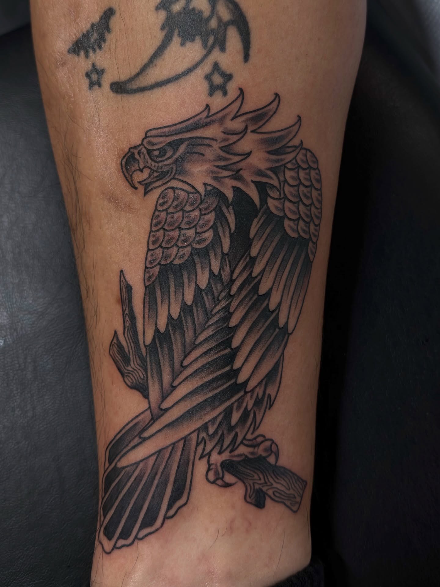 Tattoo by @sydneybulmer.tattoos — black_and_grey