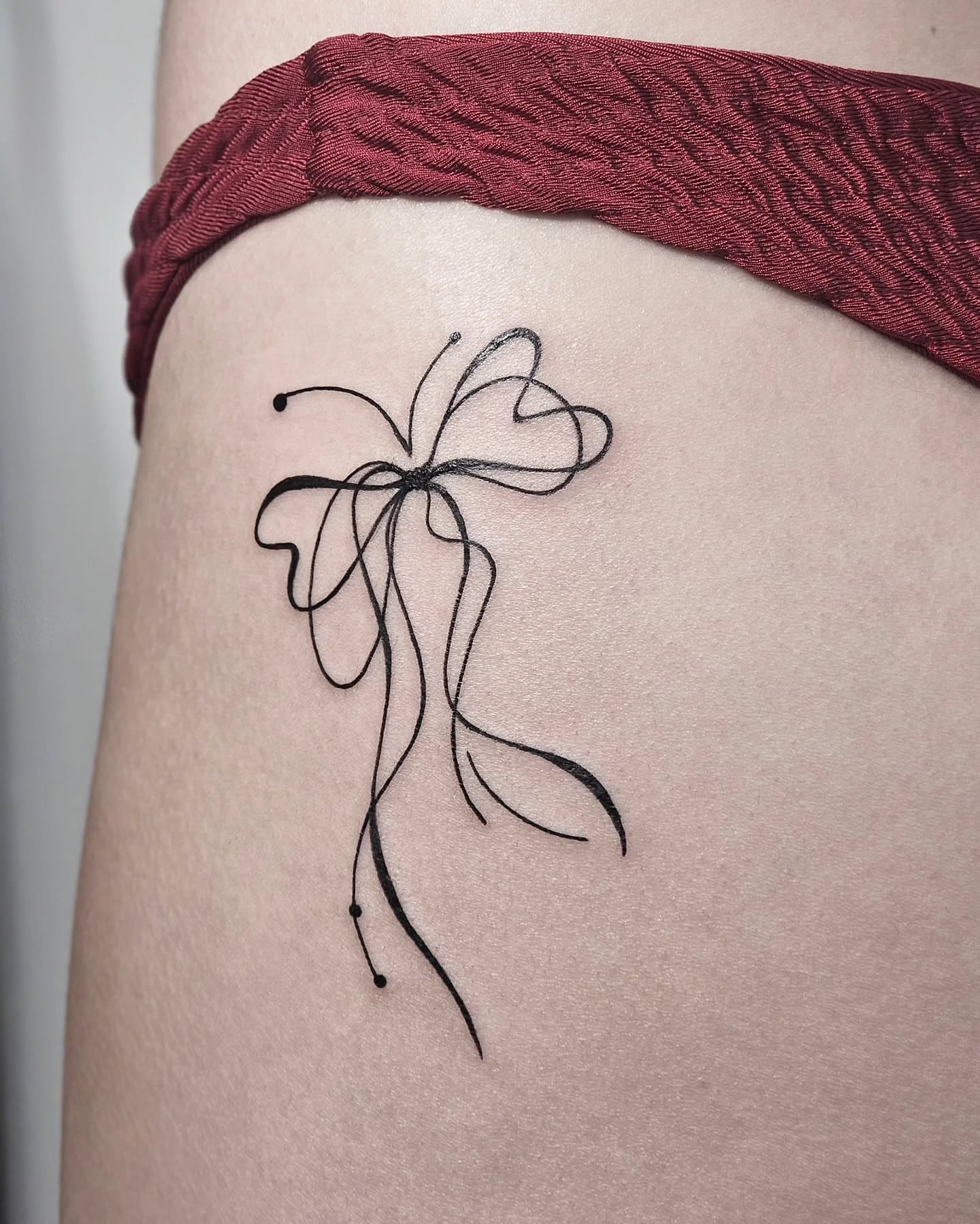 Tattoo by @draw.a_castle — minimalist