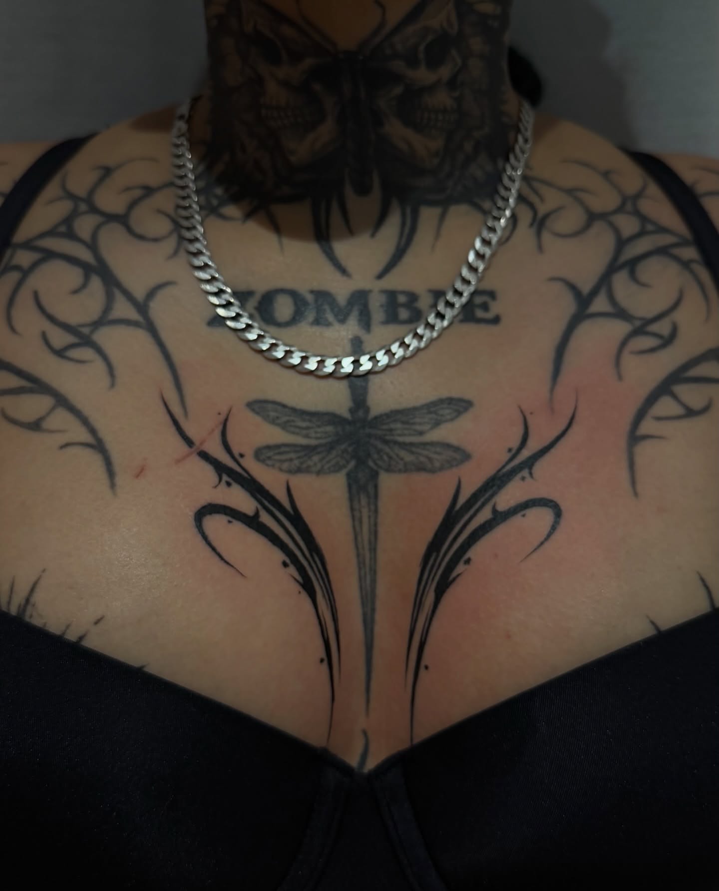 Tattoo by @casperthefriendlytattooer — black_and_grey, tribal