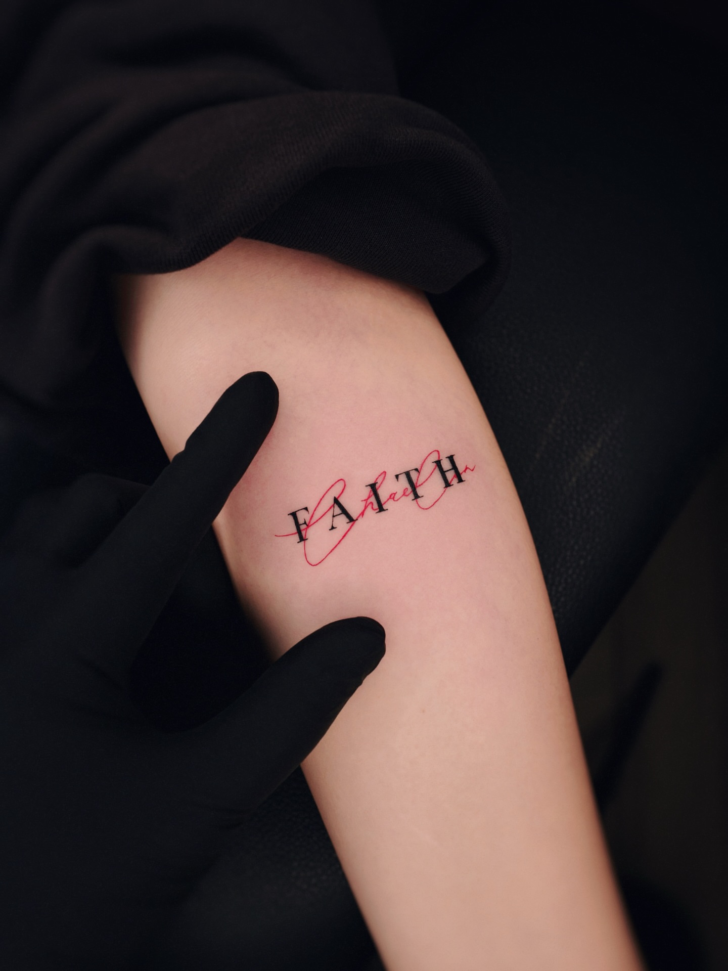 Tattoo by @19_tattooer — lettering_script