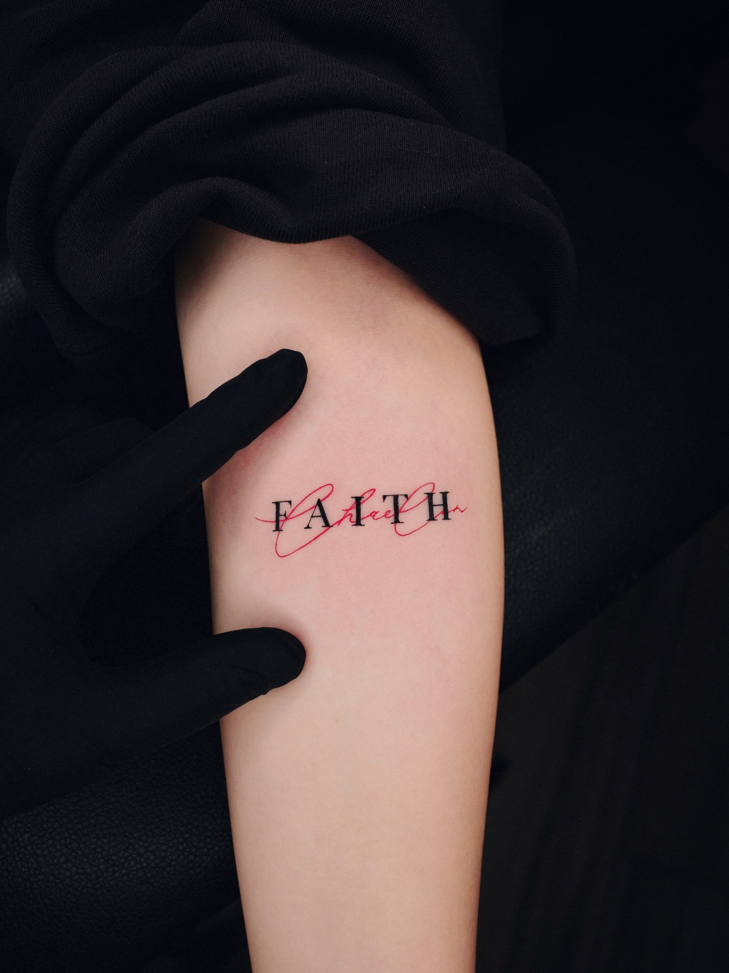 Tattoo by @19_tattooer — lettering_script