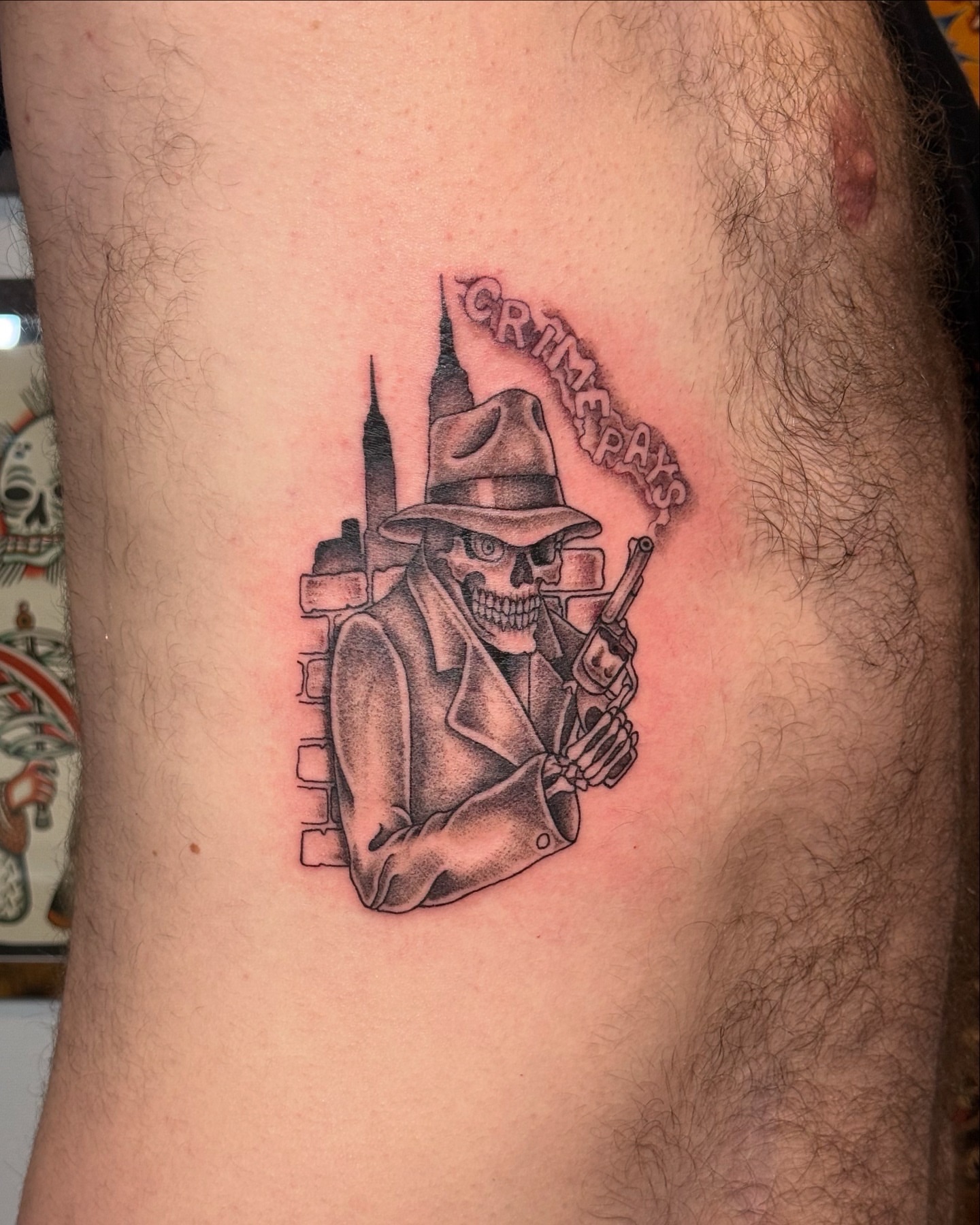 Tattoo by @mattytattsaz — dotwork, black_and_grey