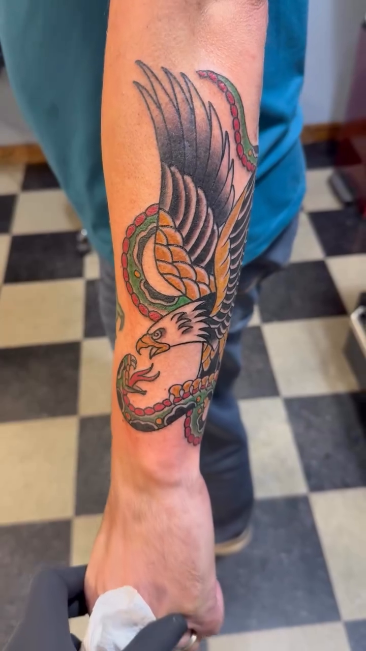 Tattoo by @nicholasmisitano — american_traditional