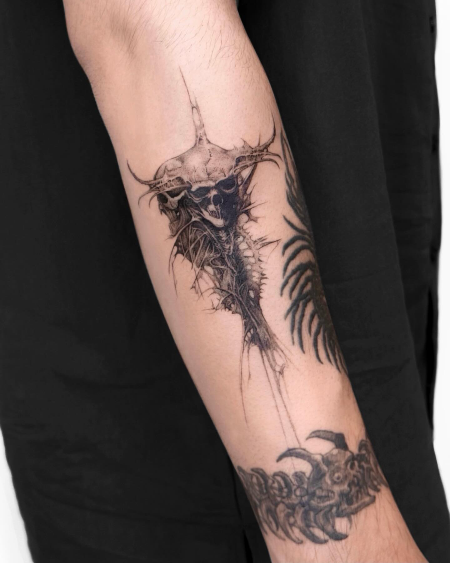 Tattoo by @ycc_tattoo — black_and_grey, dark_realism