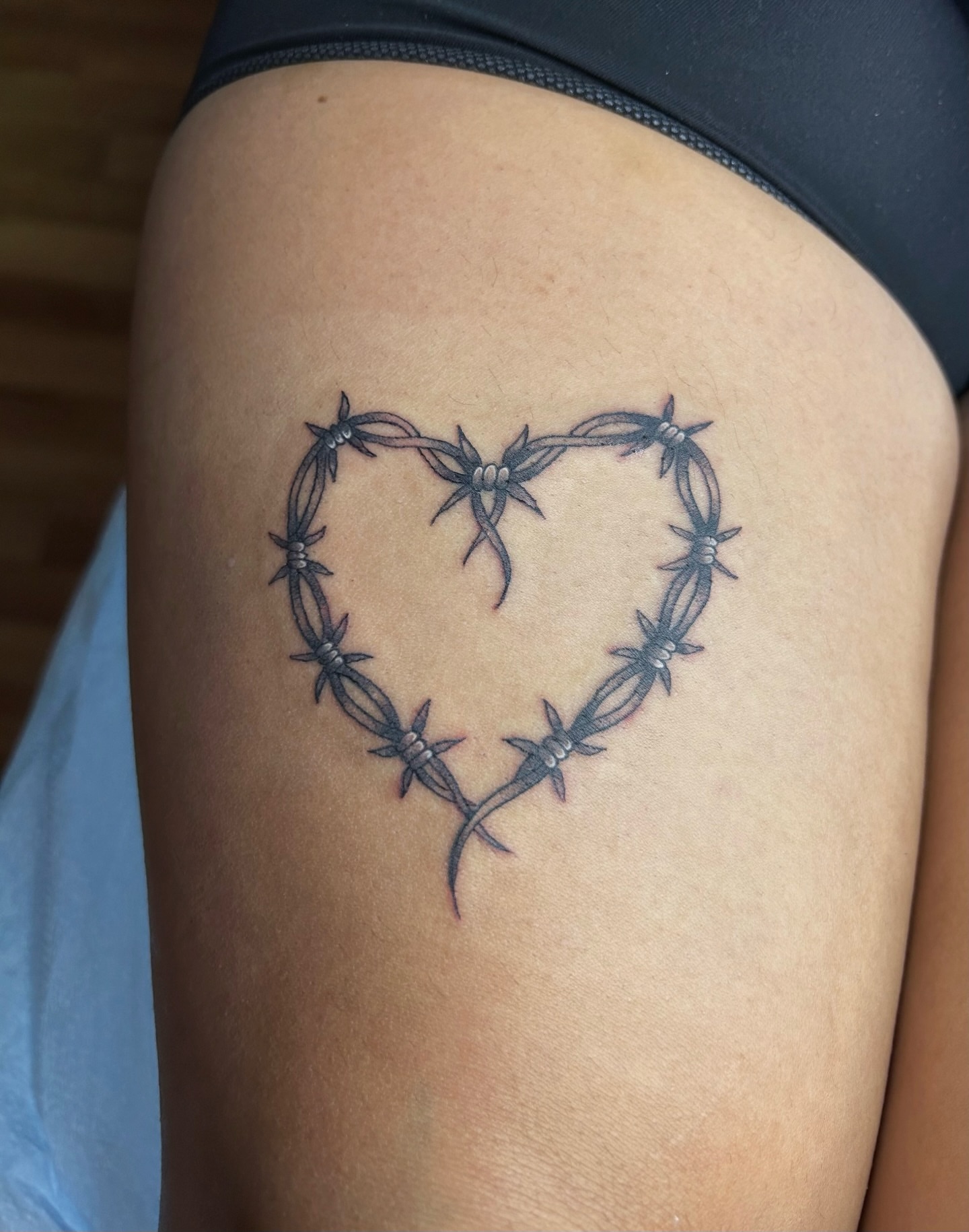 Tattoo by @sumtimesipaint — black_and_grey