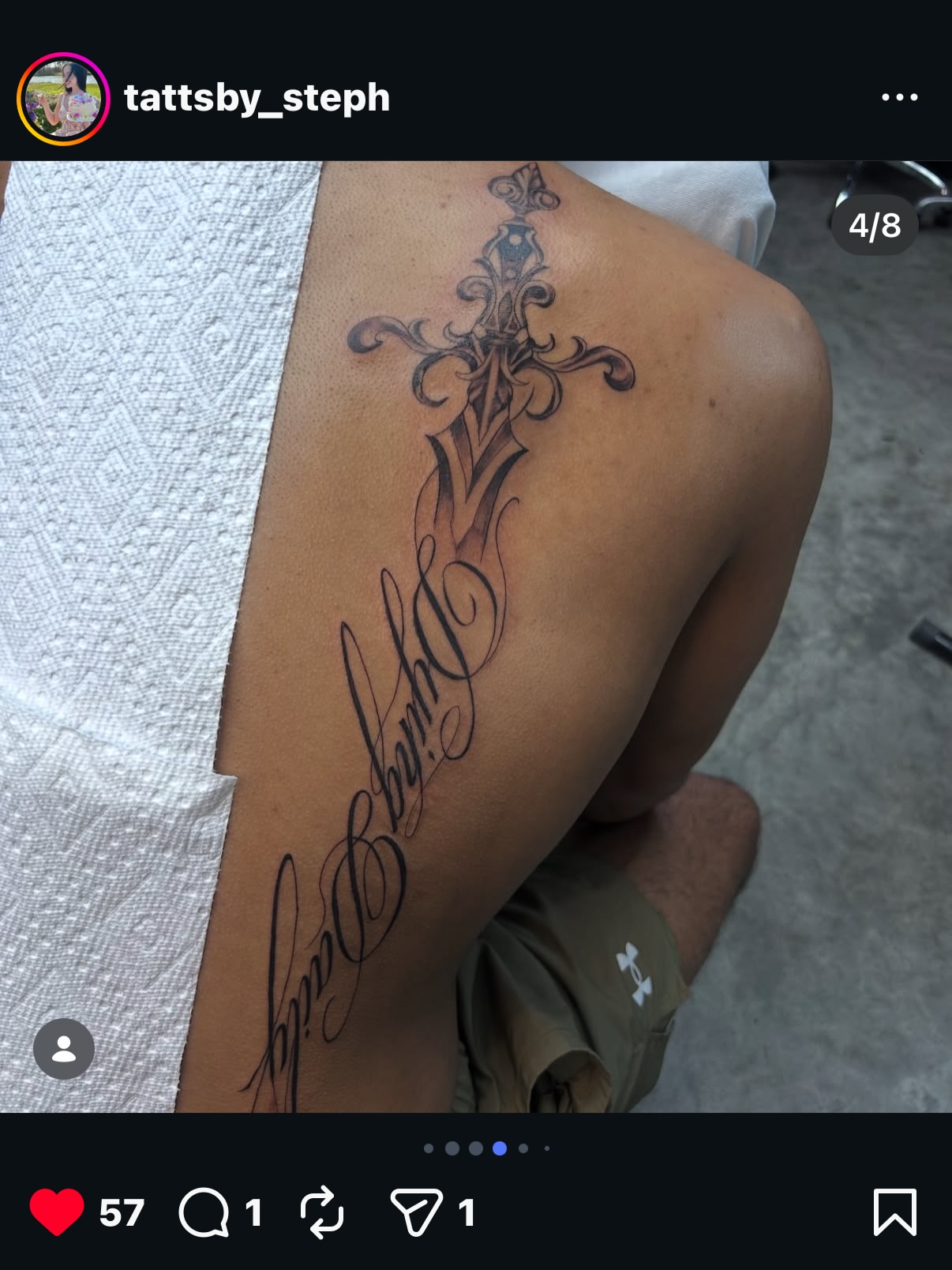 Tattoo by @forevergoldenstudios — ornamental